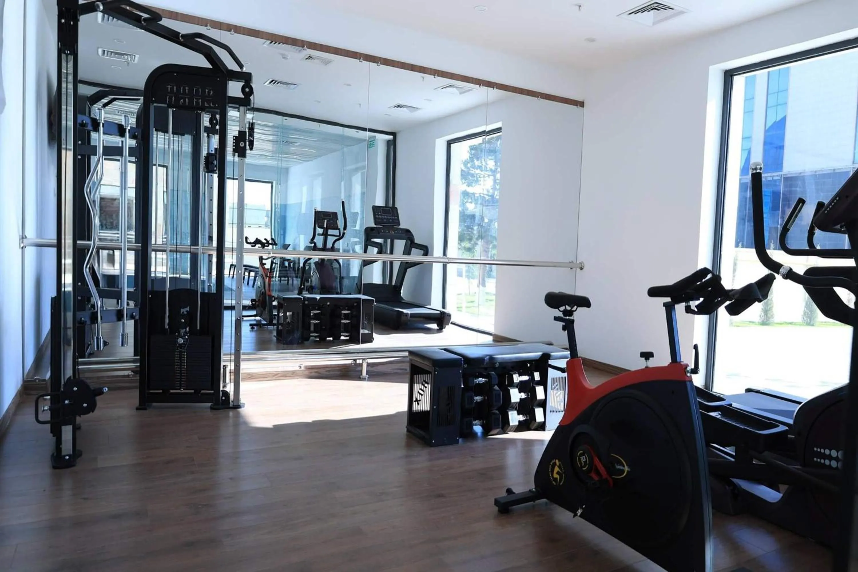 Fitness centre/facilities in Ramada Encore by Wyndham Bukhara