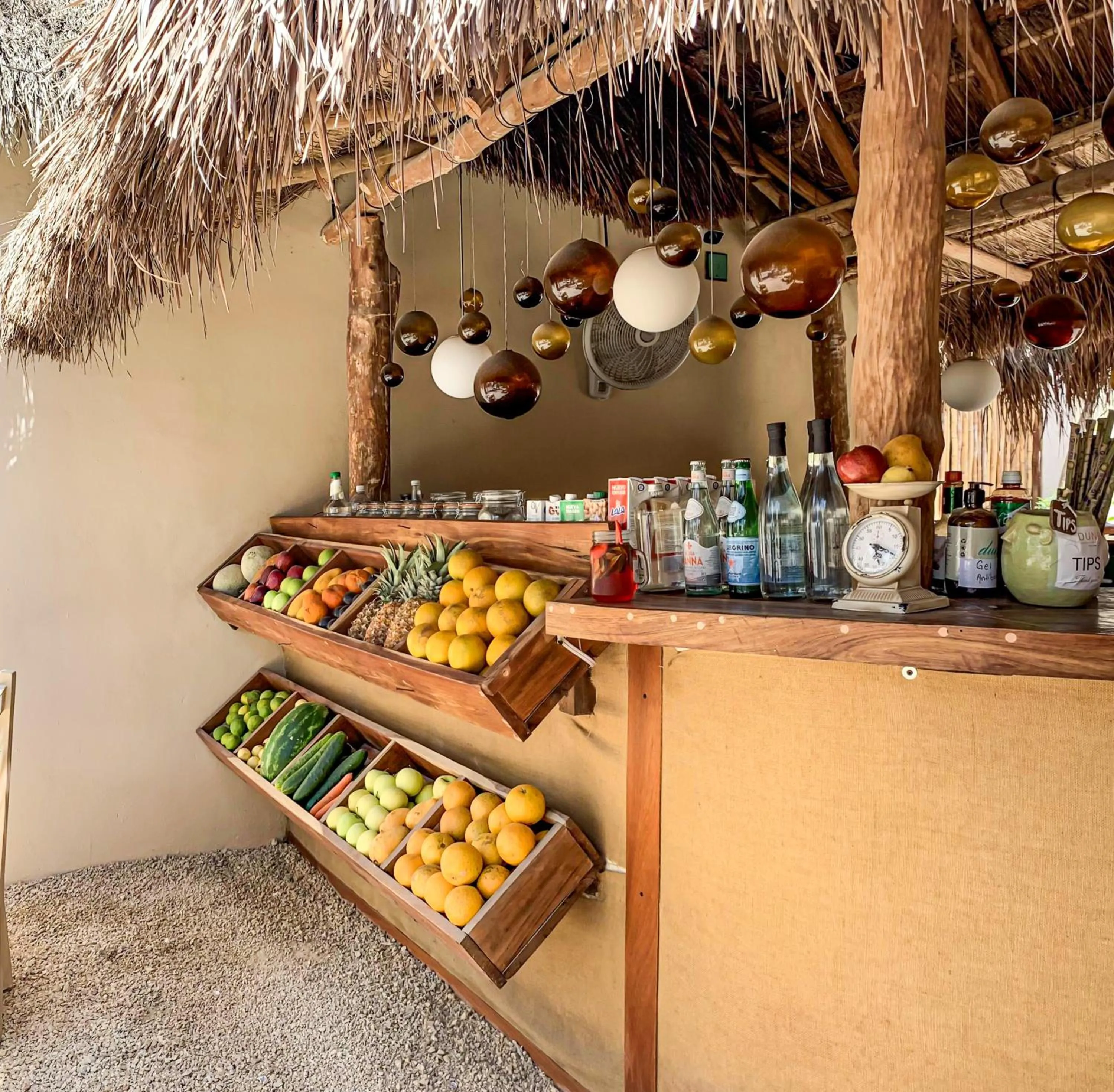 Restaurant/places to eat in Dune Boutique Hotel located at the party zone