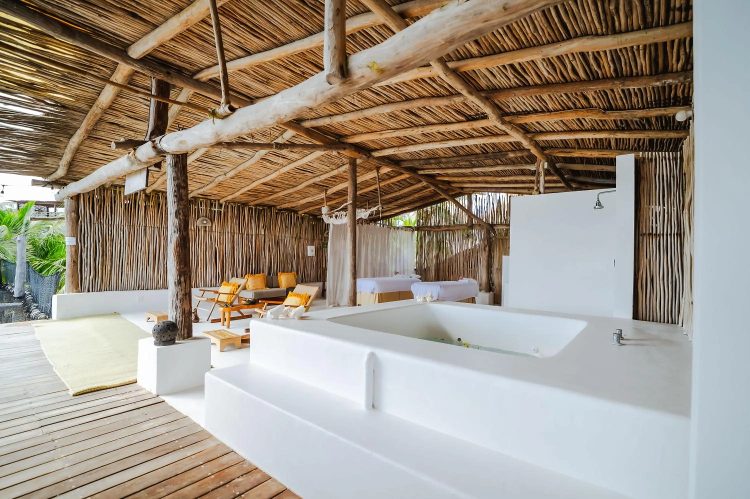 Spa and wellness centre/facilities in Dune Boutique Hotel located at the party zone