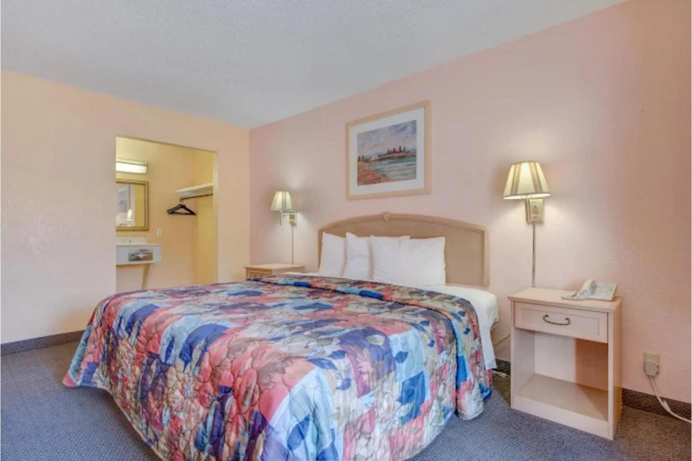 Bedroom, Bed in American Inn by Hotel O Vernon US 287