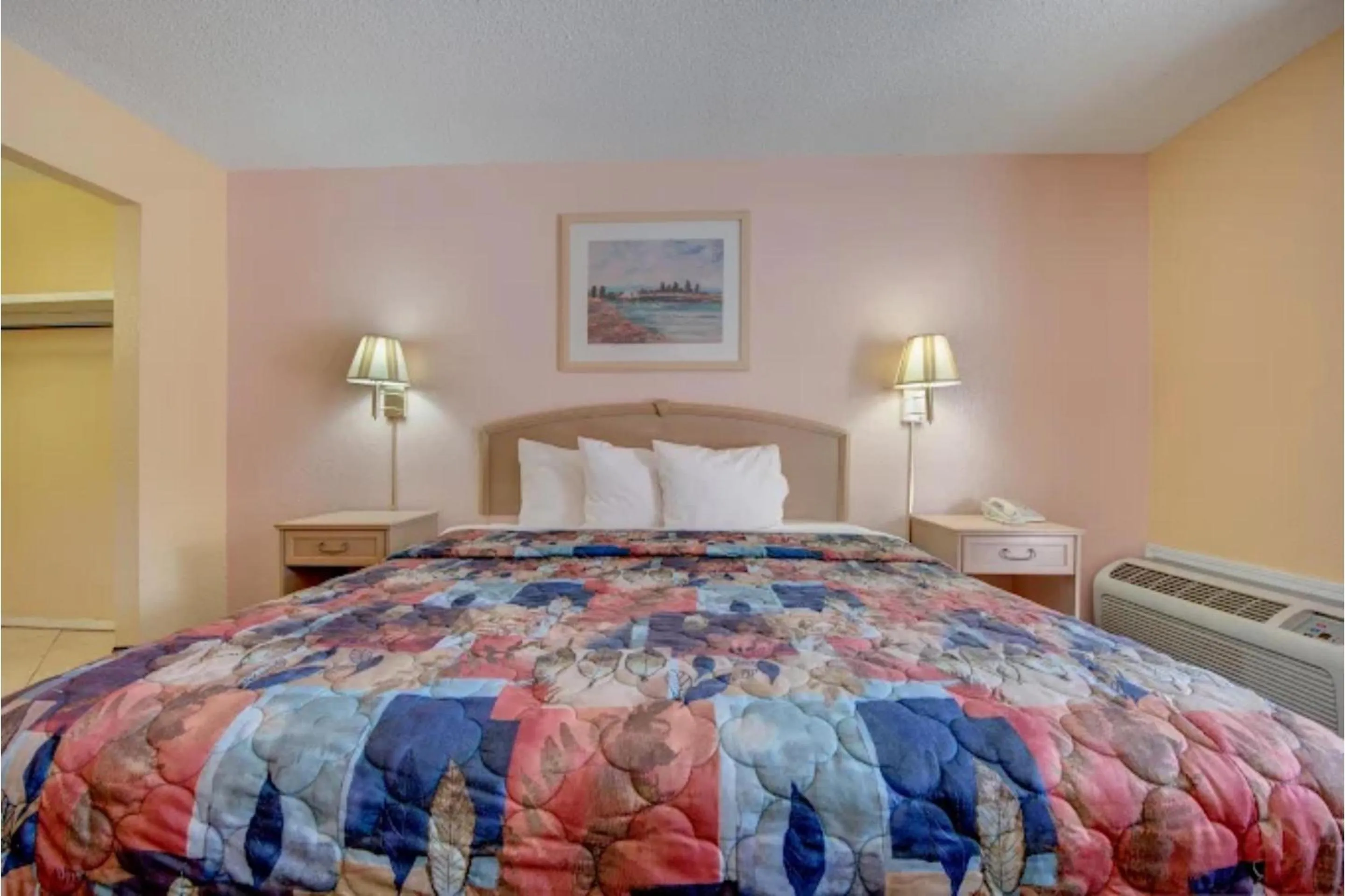 Bedroom, Bed in American Inn by Hotel O Vernon US 287