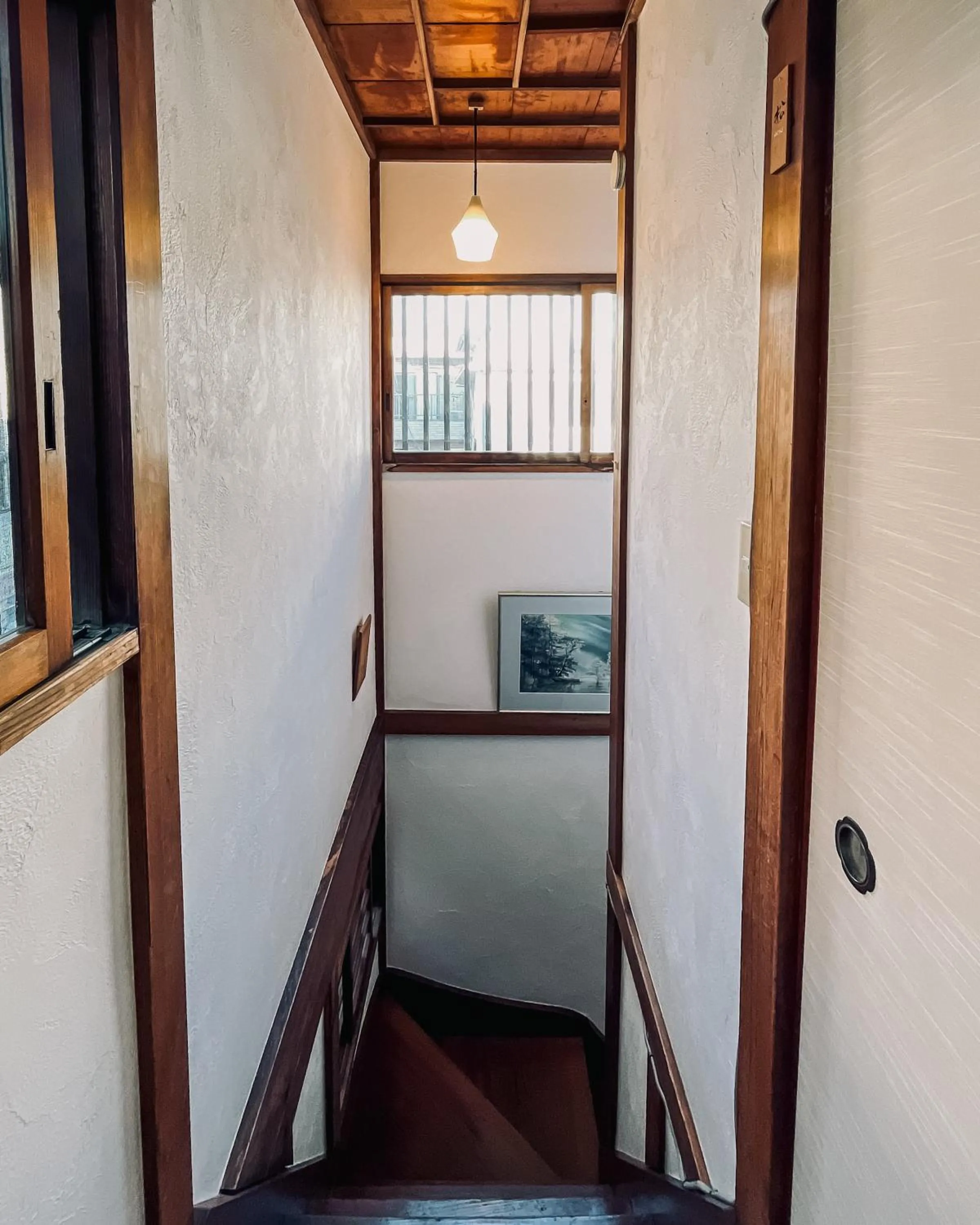 Decorative detail, Bed in Hostel Hana An