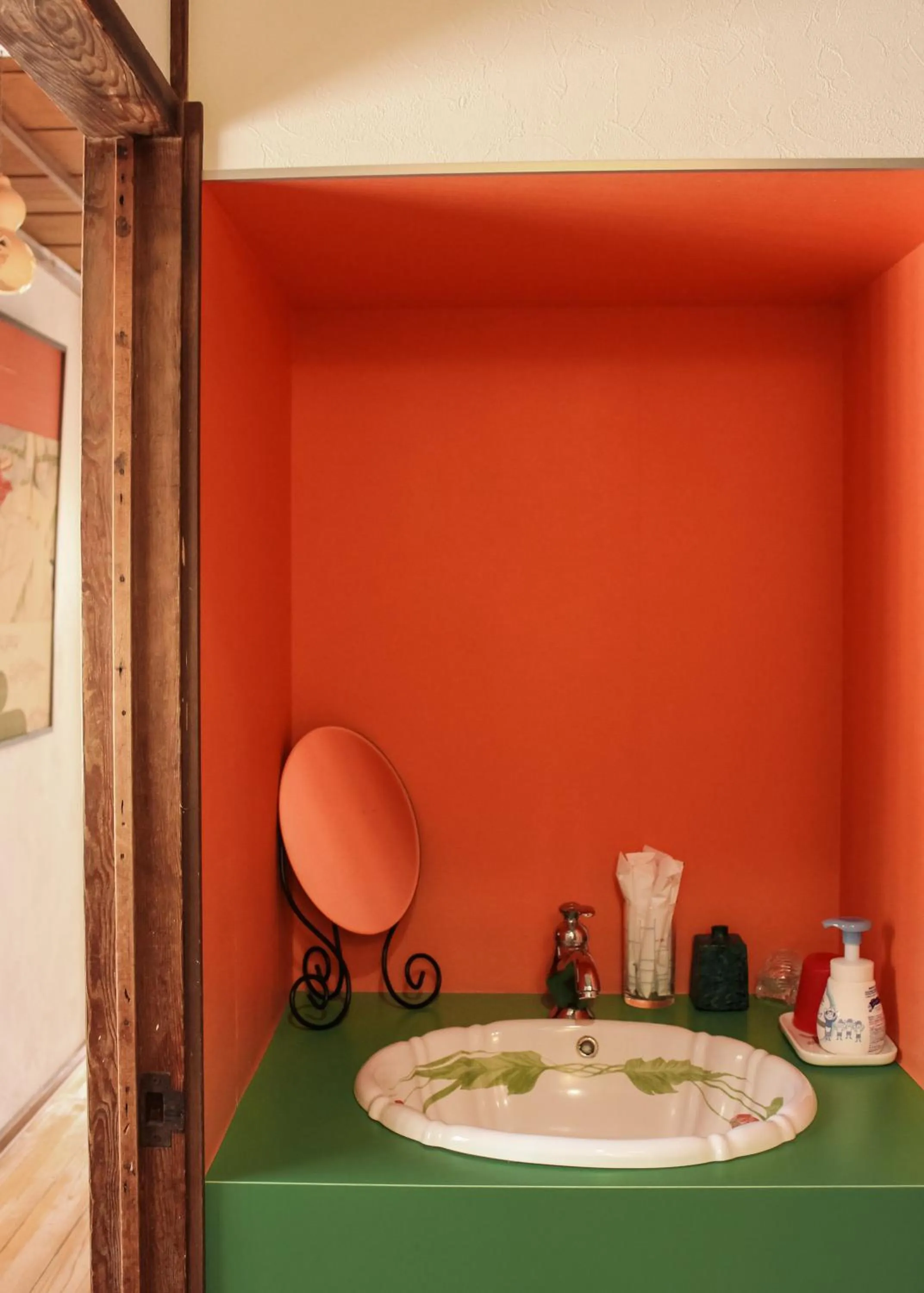 Decorative detail in Hostel Hana An