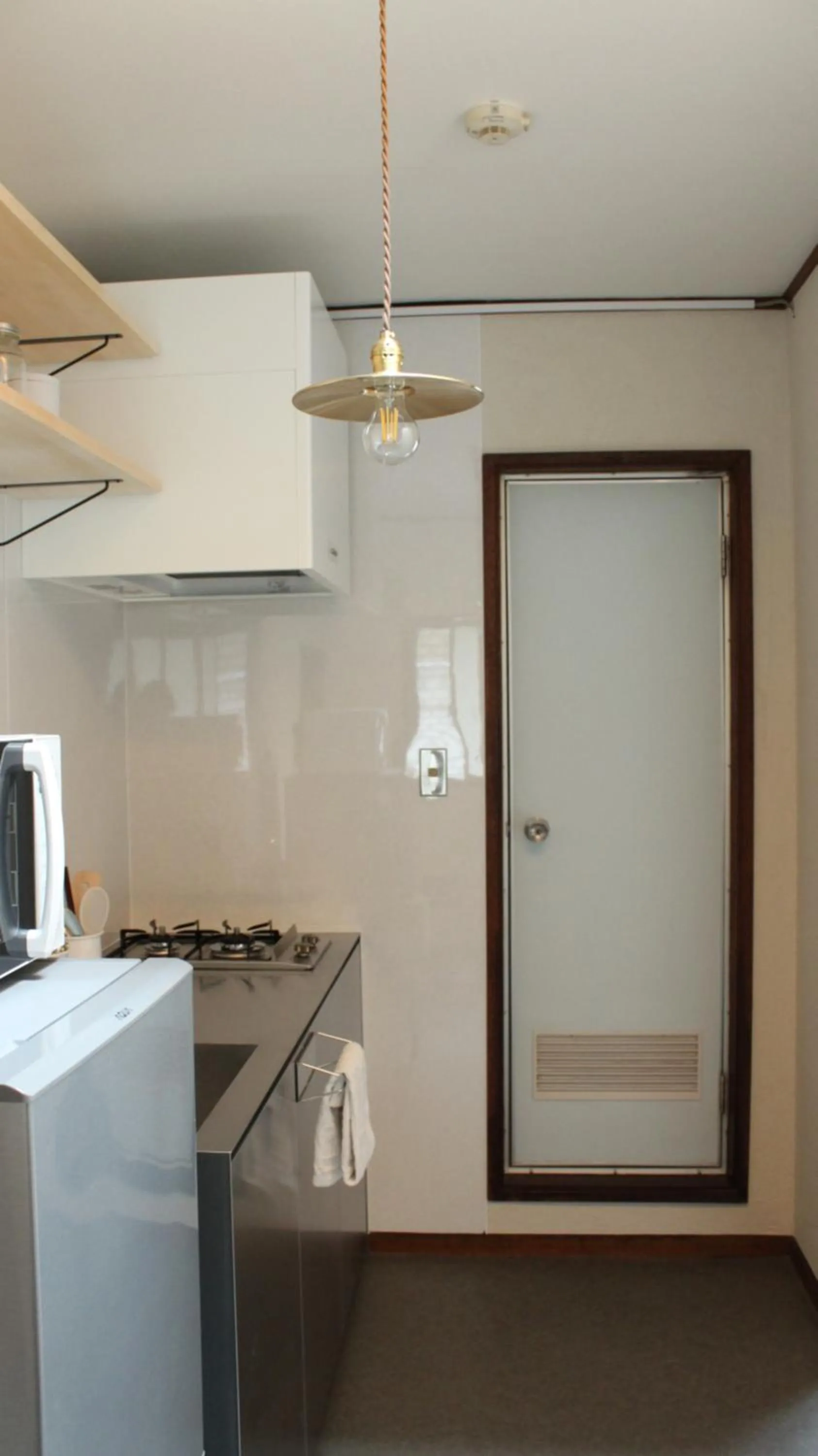 Kitchen or kitchenette in Hostel Hana An