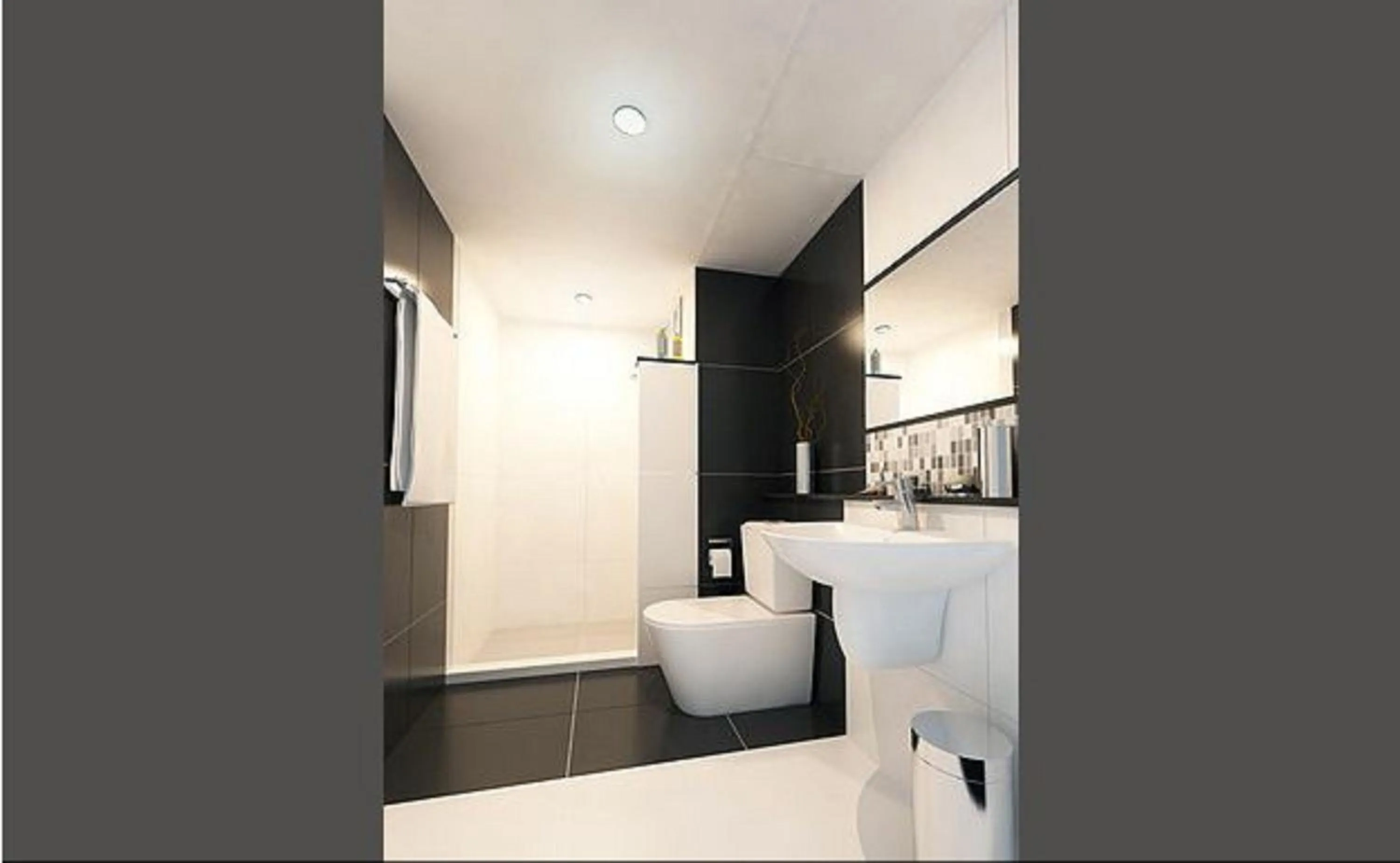 Bathroom in Ploen Ploen Residence