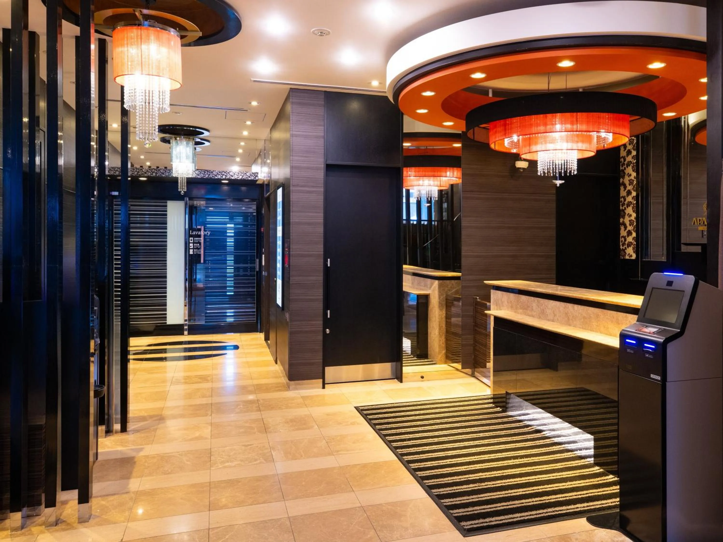 Lobby or reception in APA Hotel Roppongi Ekimae