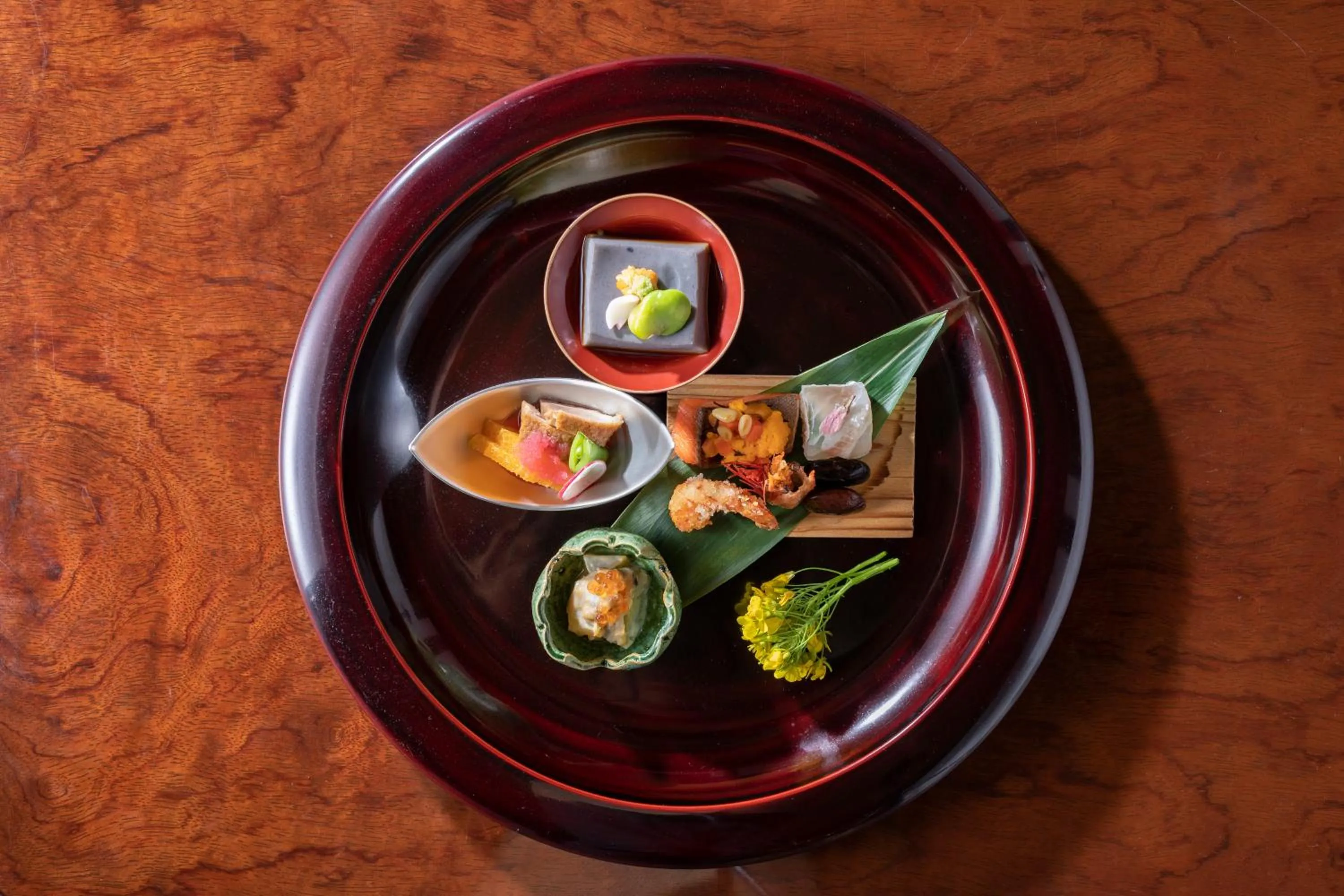 Food close-up in Hatago Kayausagi