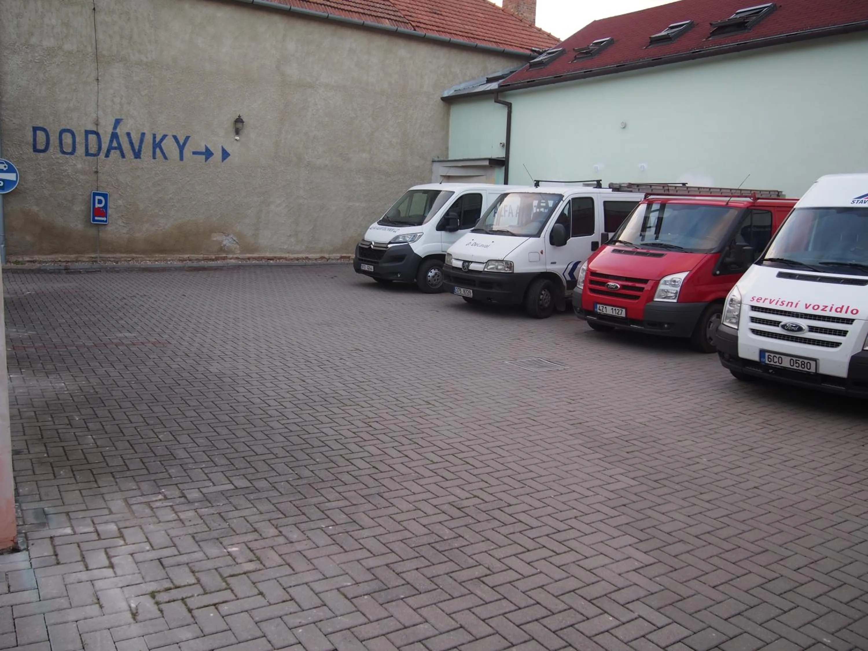 Parking in Hotel Olga