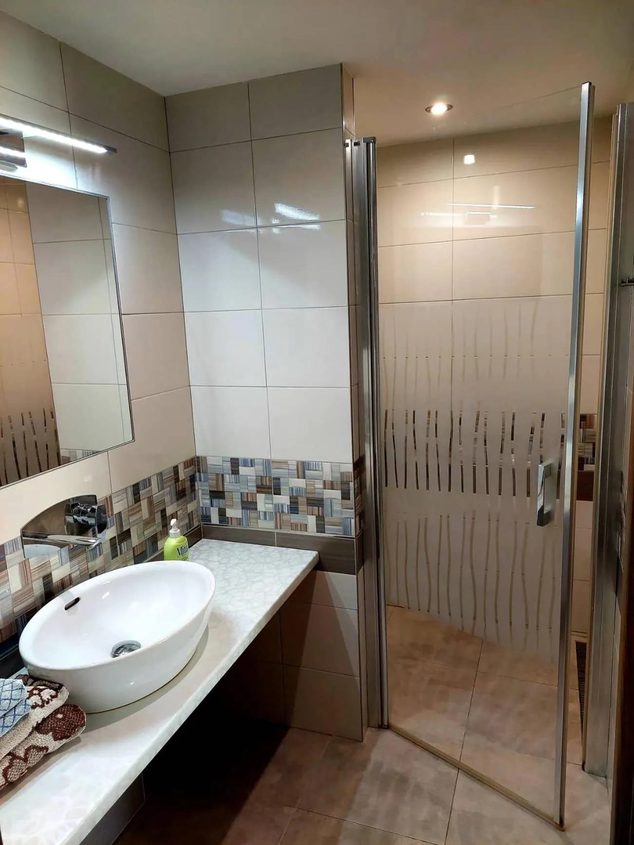 Bathroom in Hotel Olga