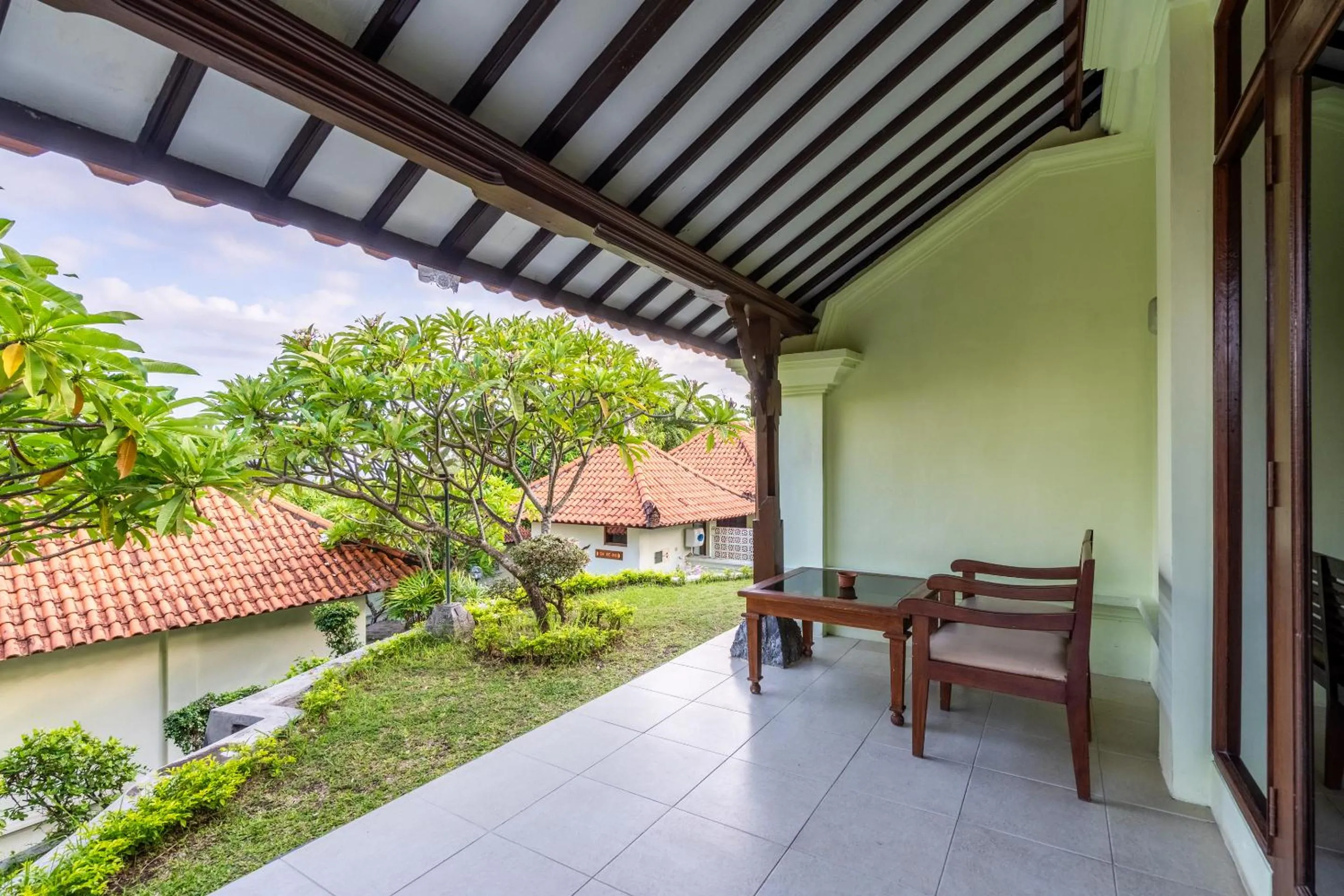 Balcony/Terrace in Taman Surgawi Resort & Spa
