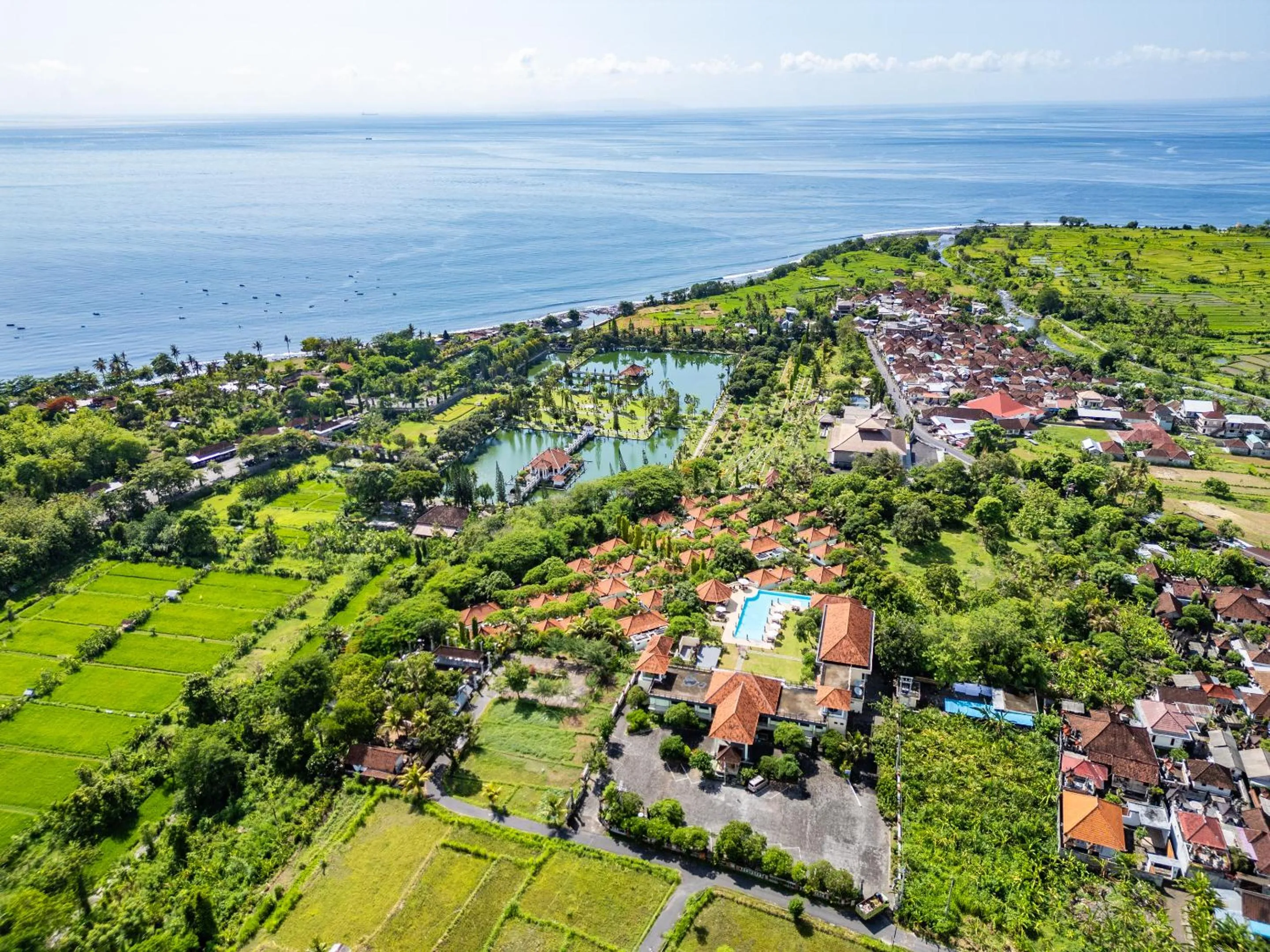 Natural landscape in Taman Surgawi Resort & Spa