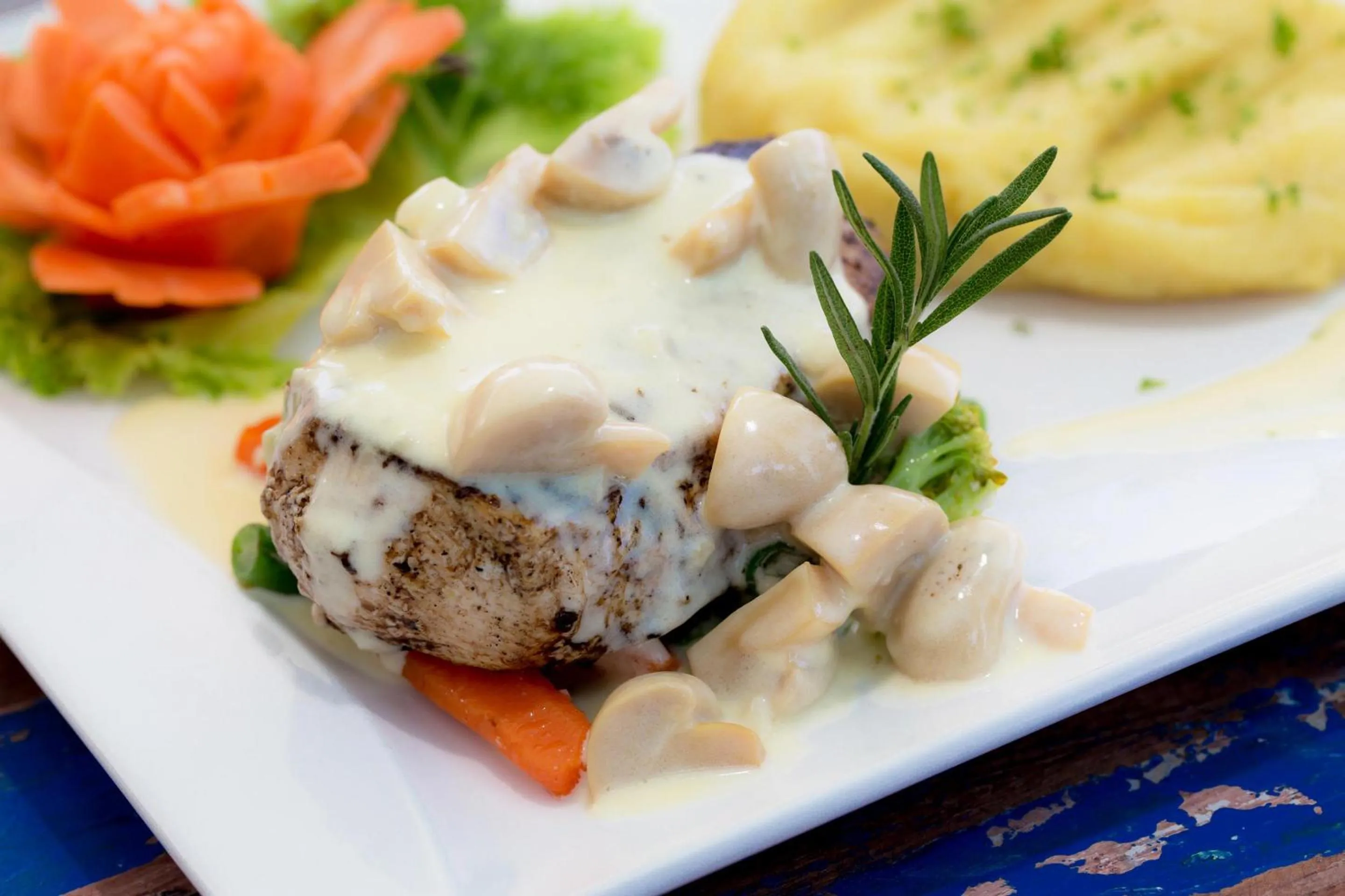 Food close-up in Taman Surgawi Resort & Spa