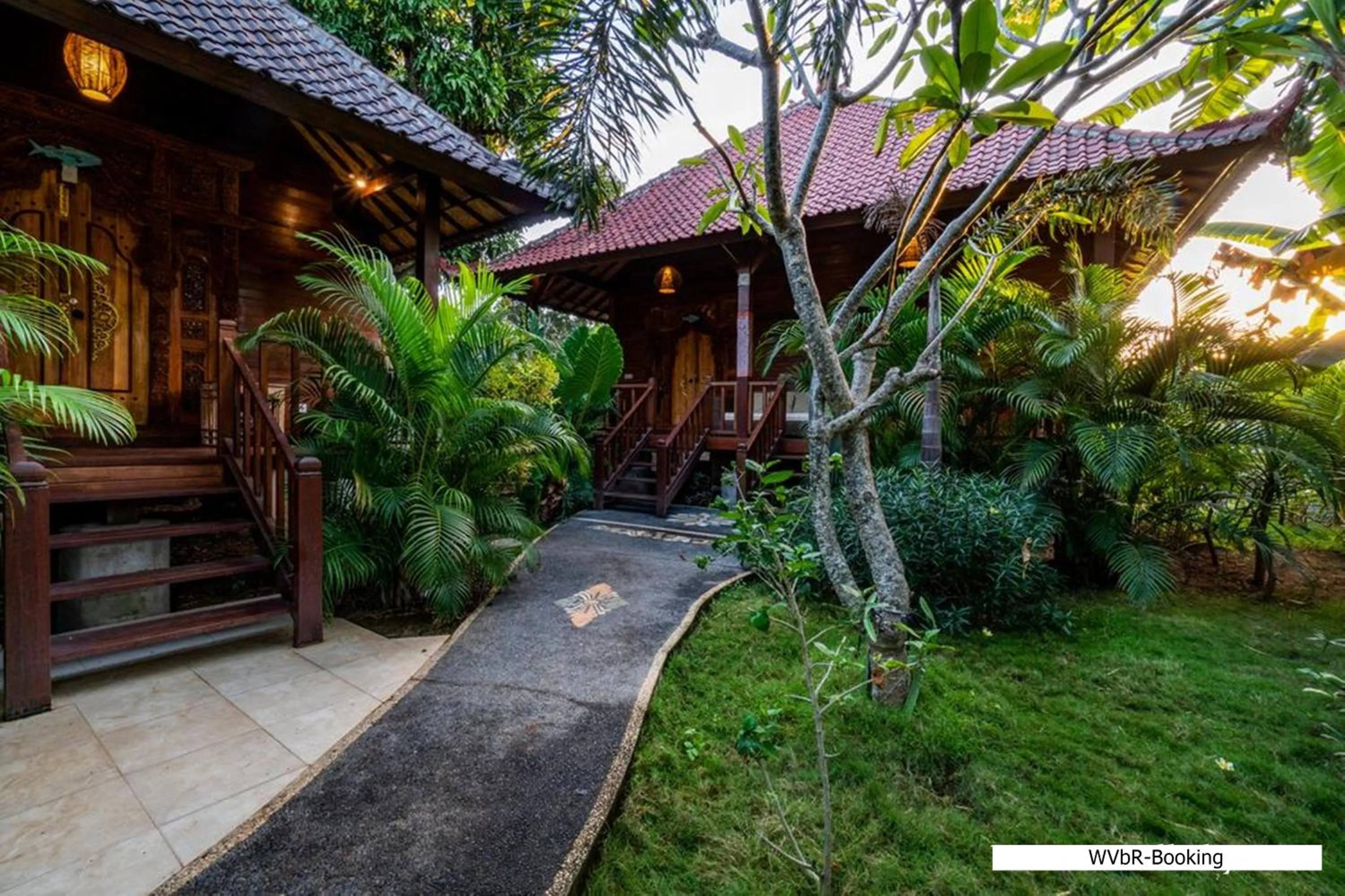 Garden view in Warisan Villa By Reccoma