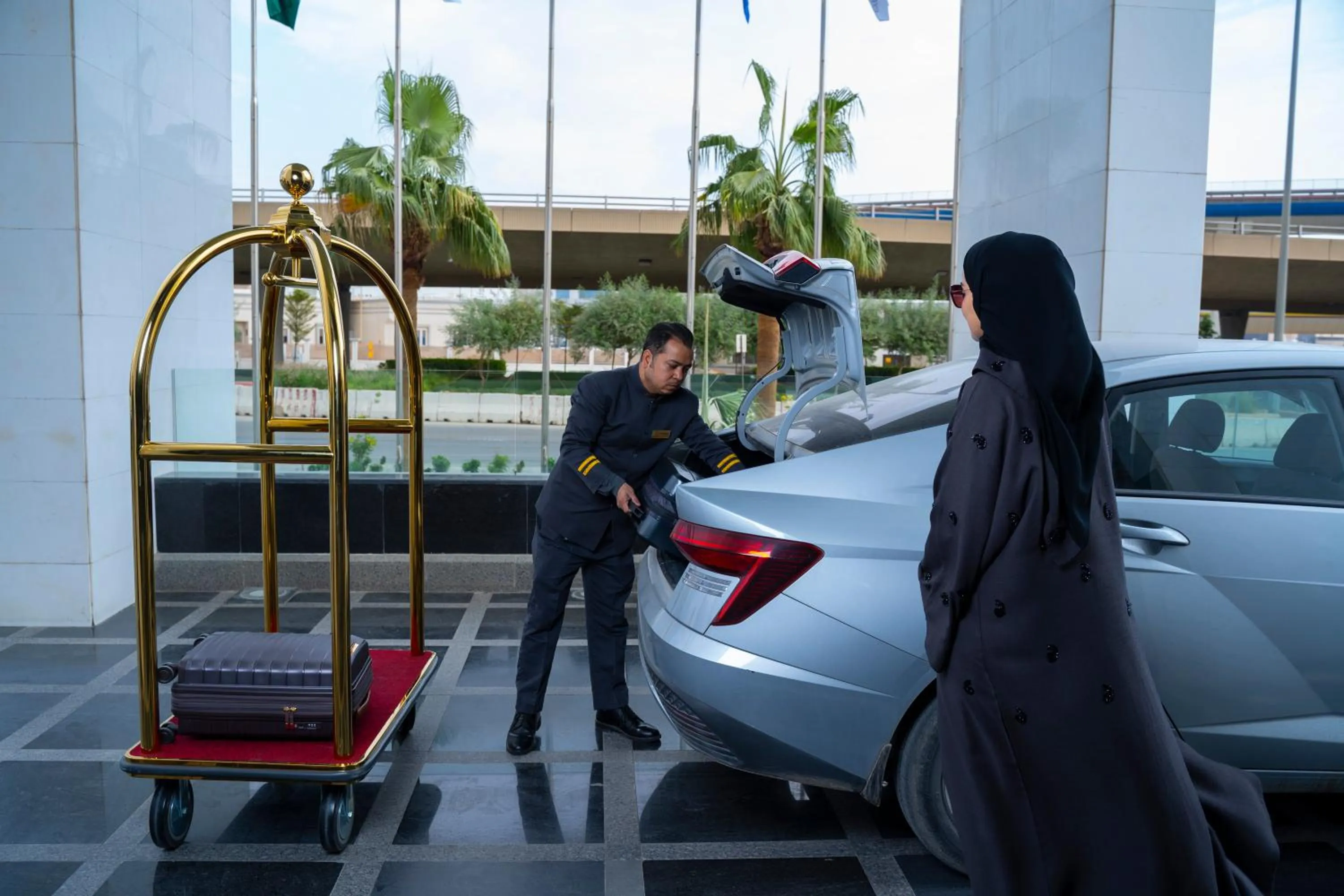 Property building in Executives Hotel - KAFD