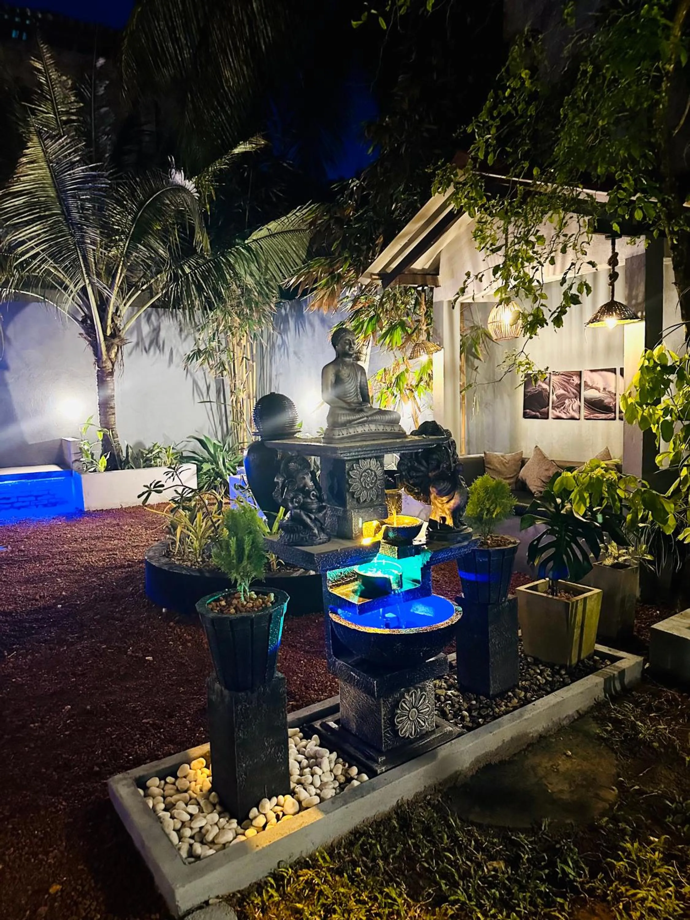 Decorative detail in Cocoplant Surf Inn