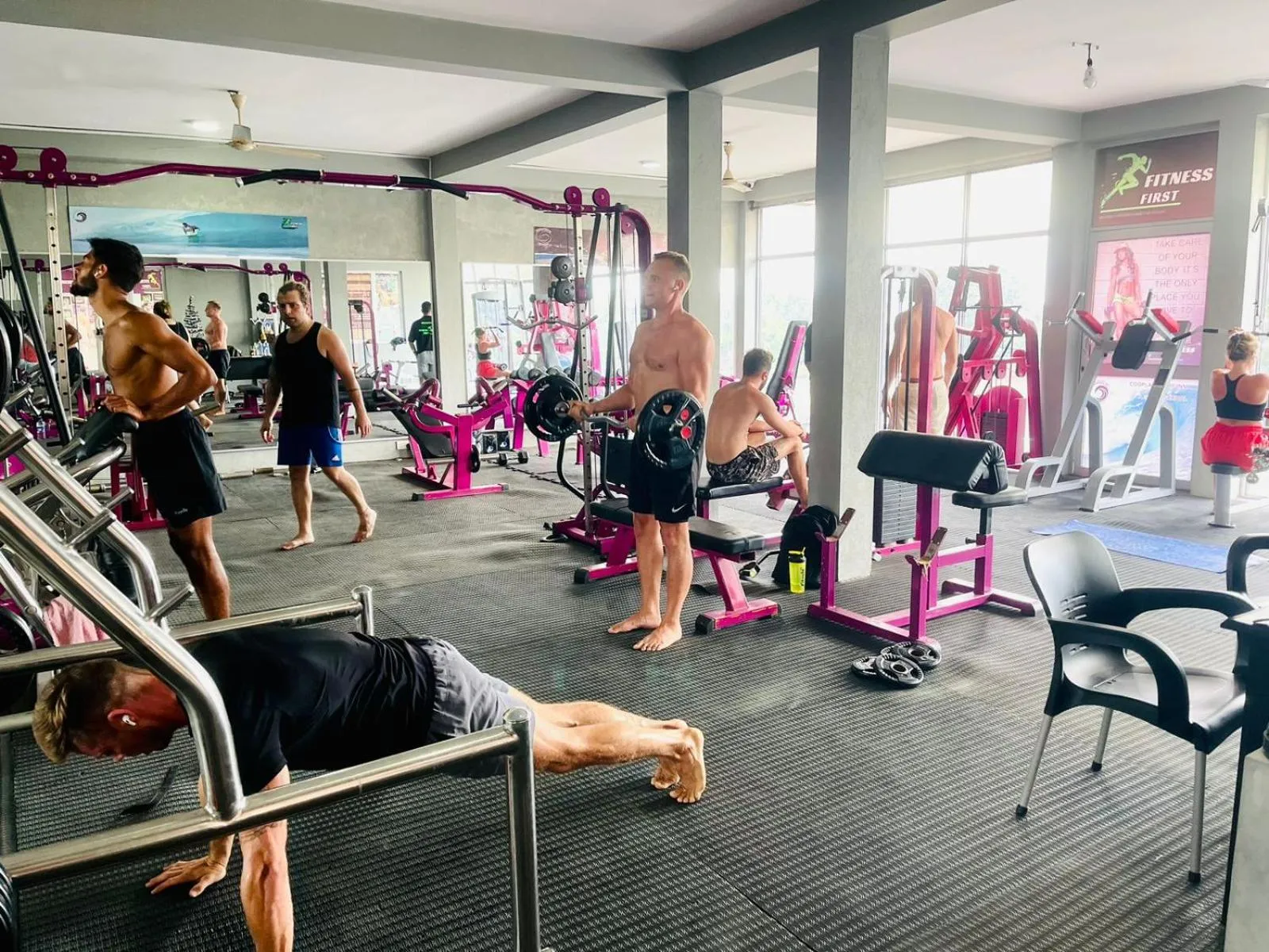 Fitness centre/facilities in Cocoplant Surf Inn