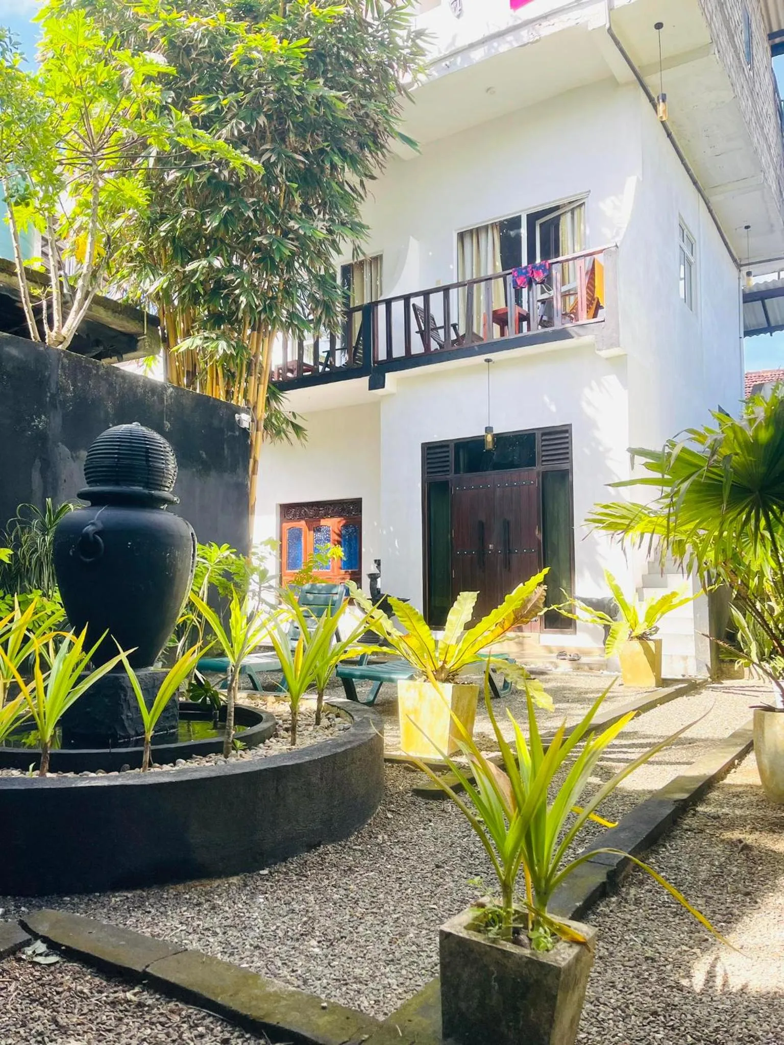 Garden in Cocoplant Surf Inn