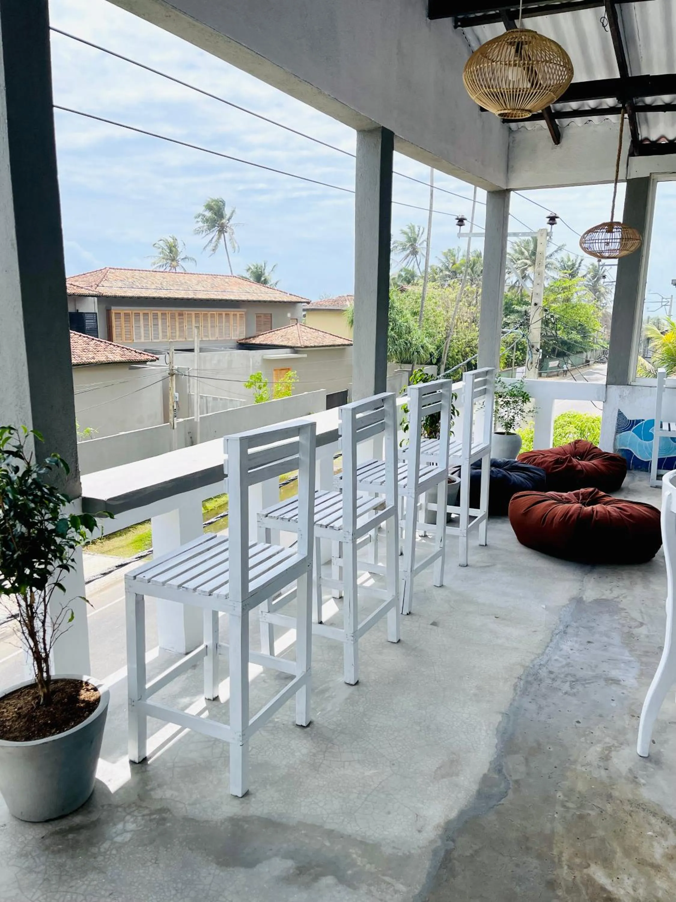 Balcony/Terrace in Cocoplant Surf Inn