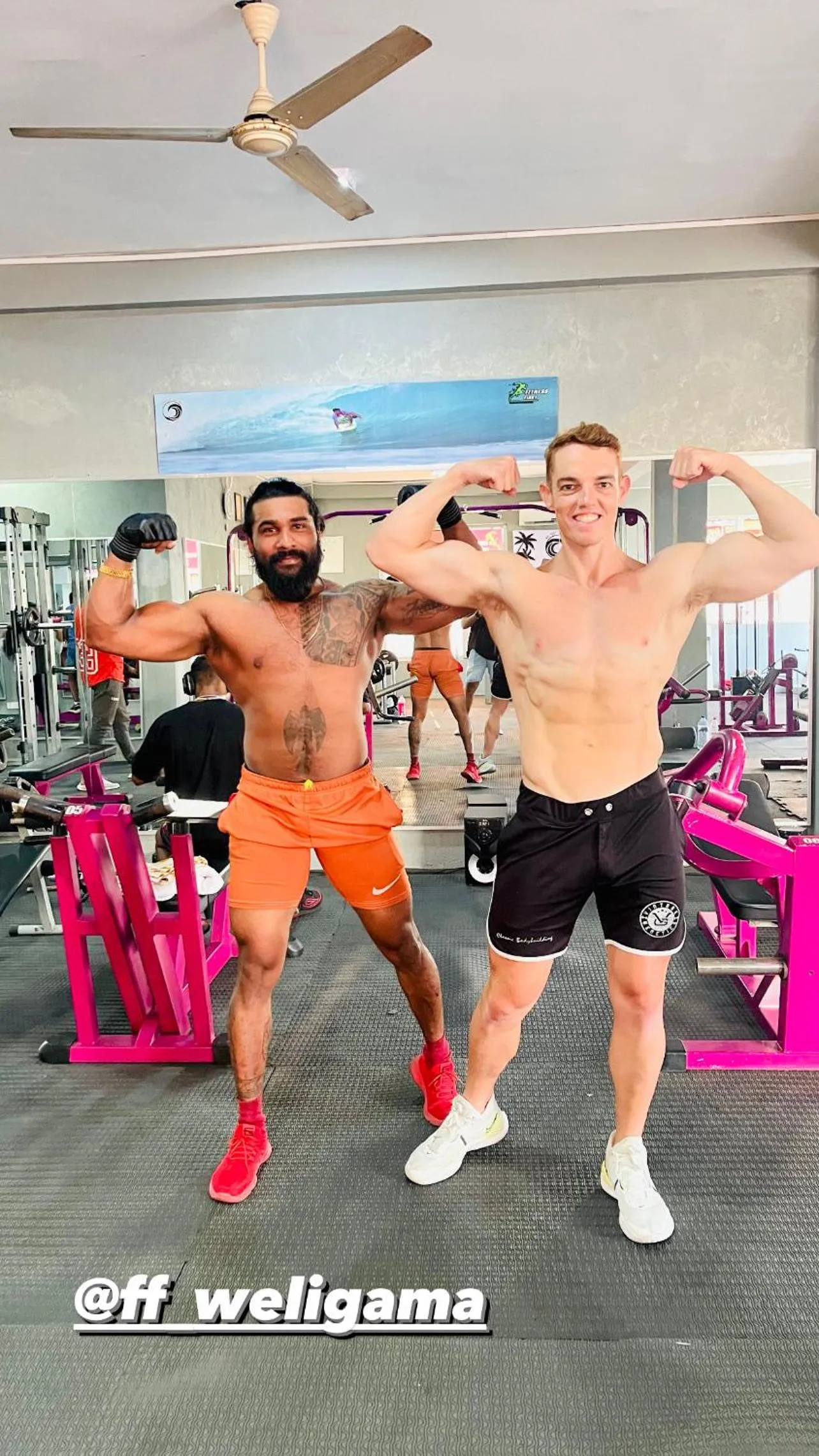 Fitness centre/facilities in Cocoplant Surf Inn