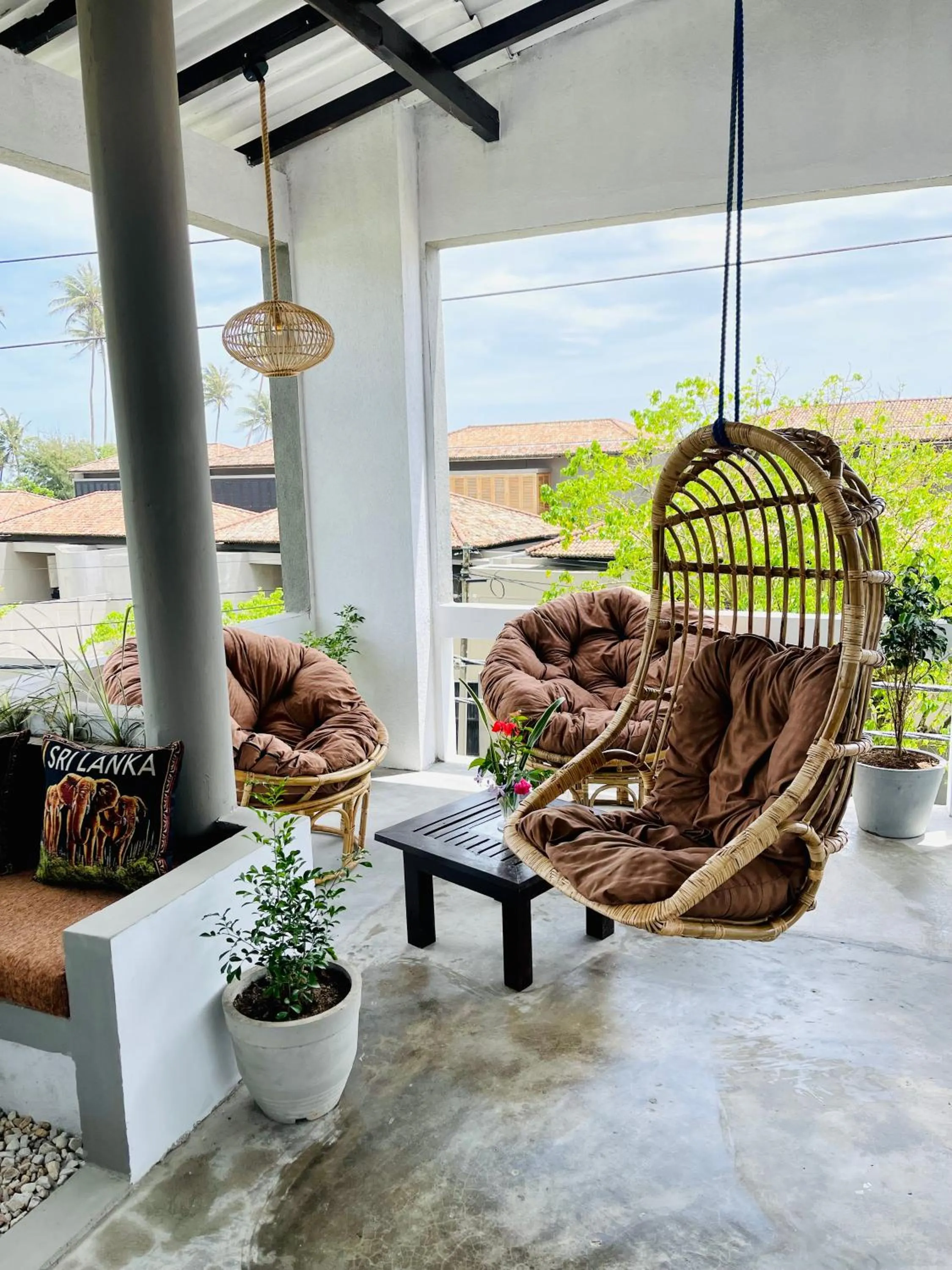 Balcony/Terrace in Cocoplant Surf Inn