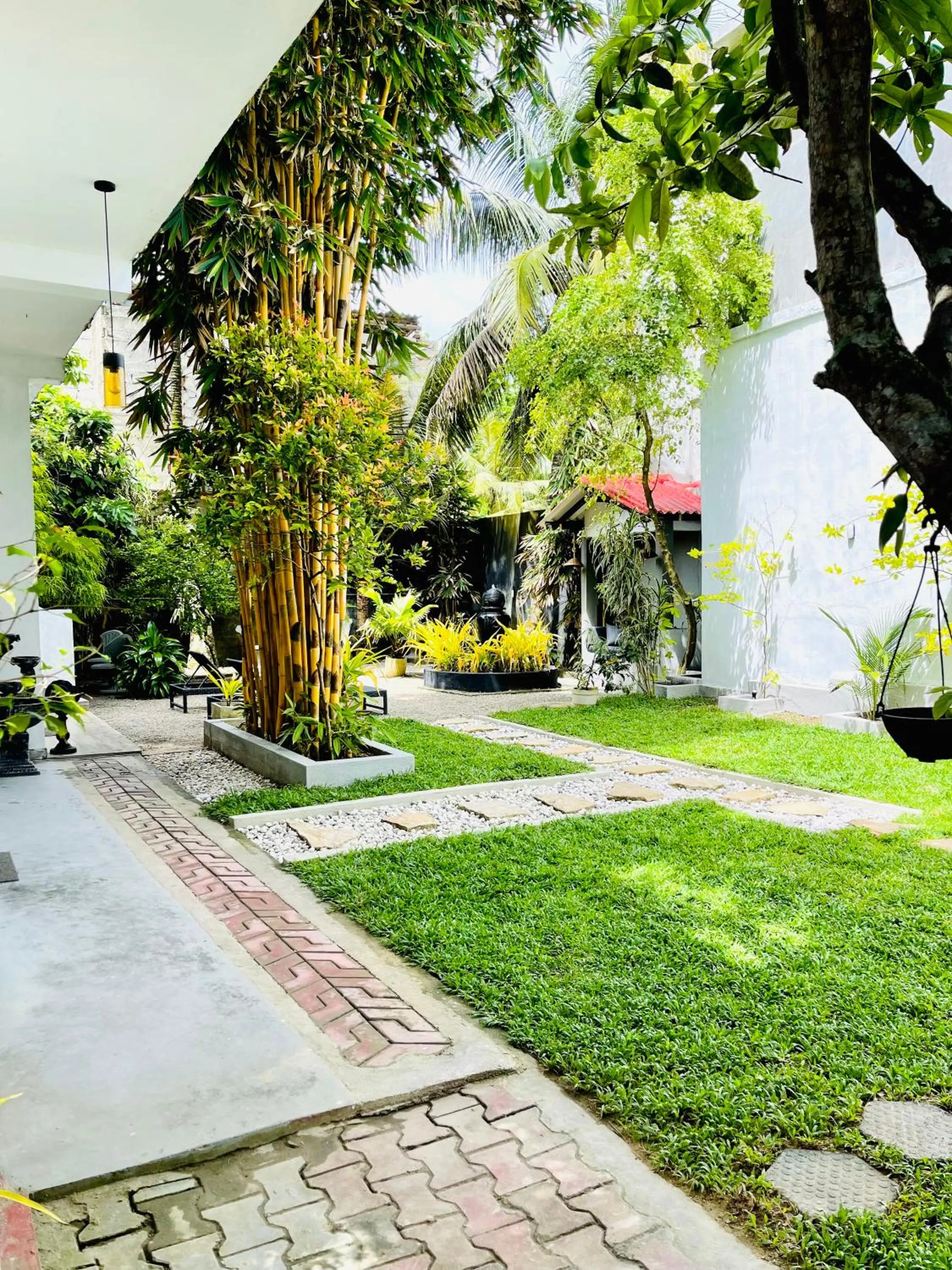 Garden in Cocoplant Surf Inn