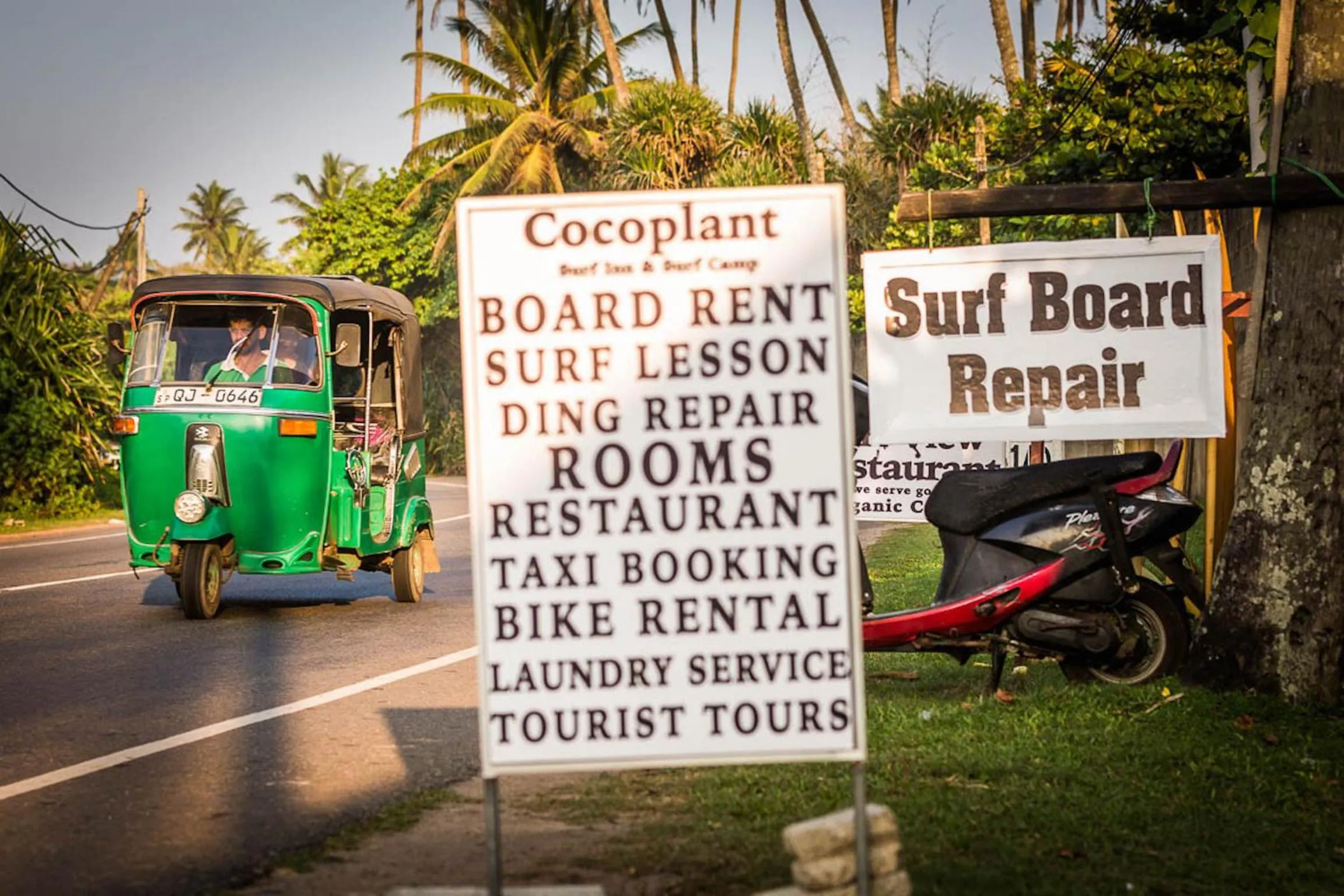 Street view in Cocoplant Surf Inn