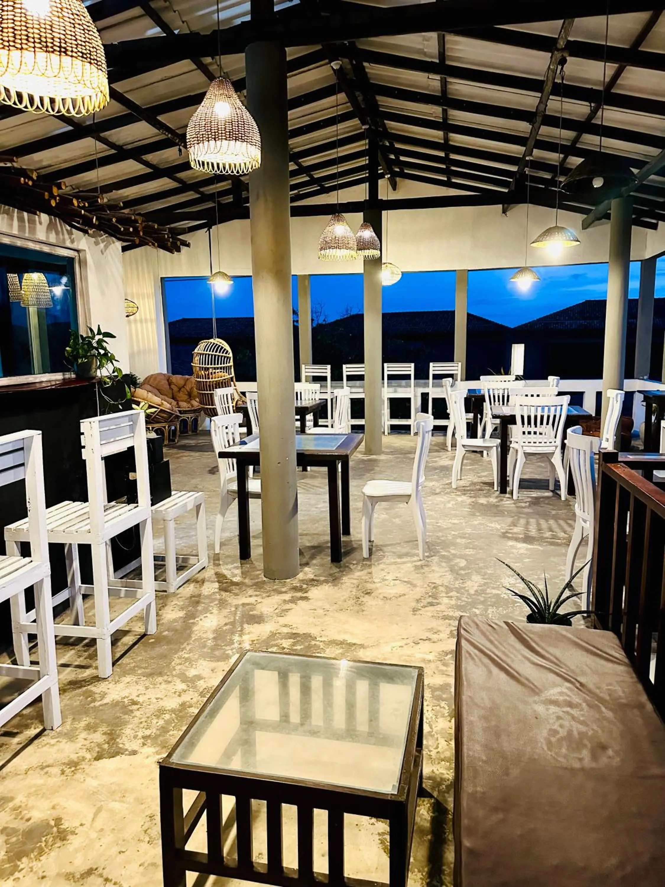 Seating area in Cocoplant Surf Inn