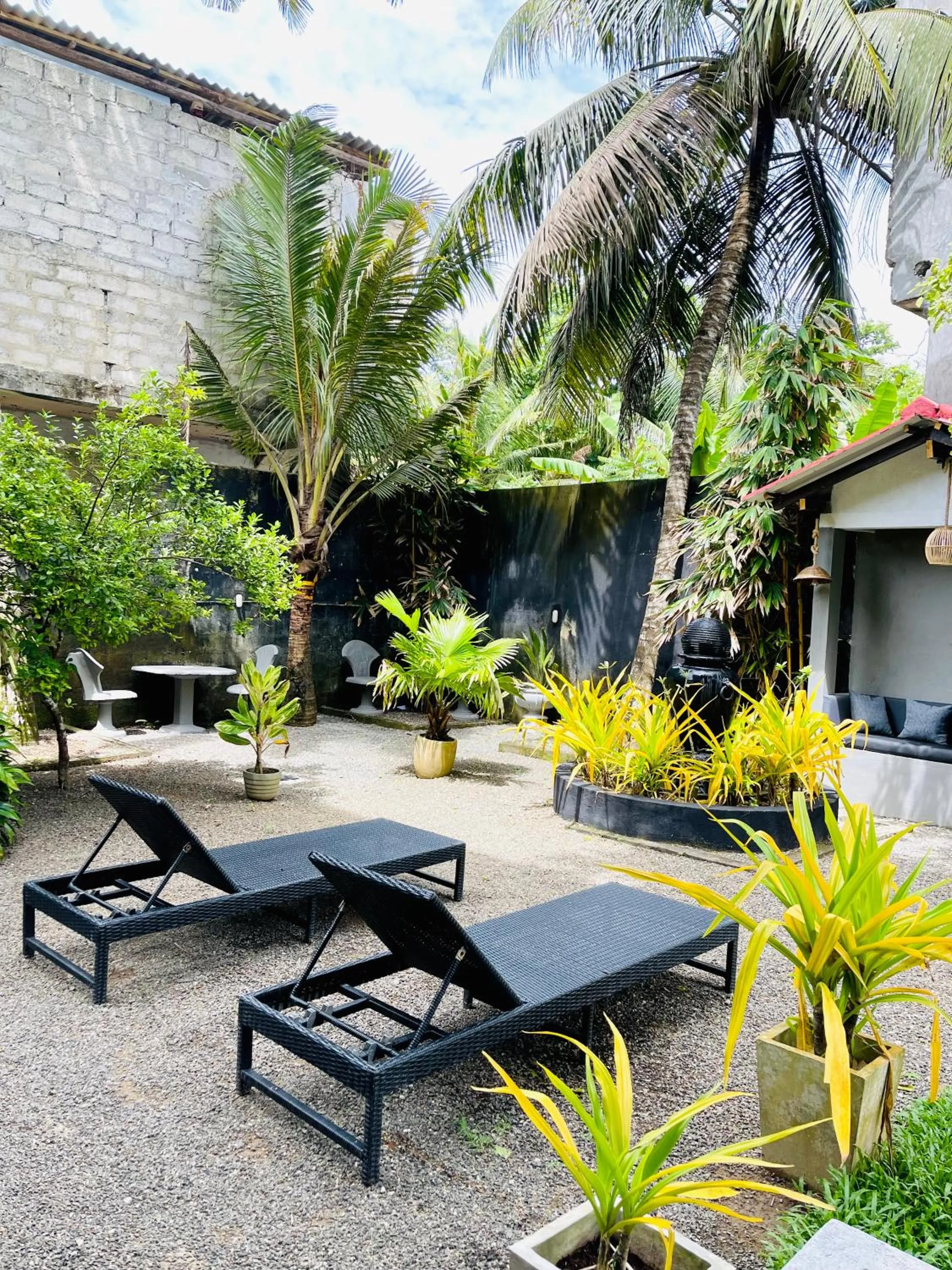 Garden in Cocoplant Surf Inn