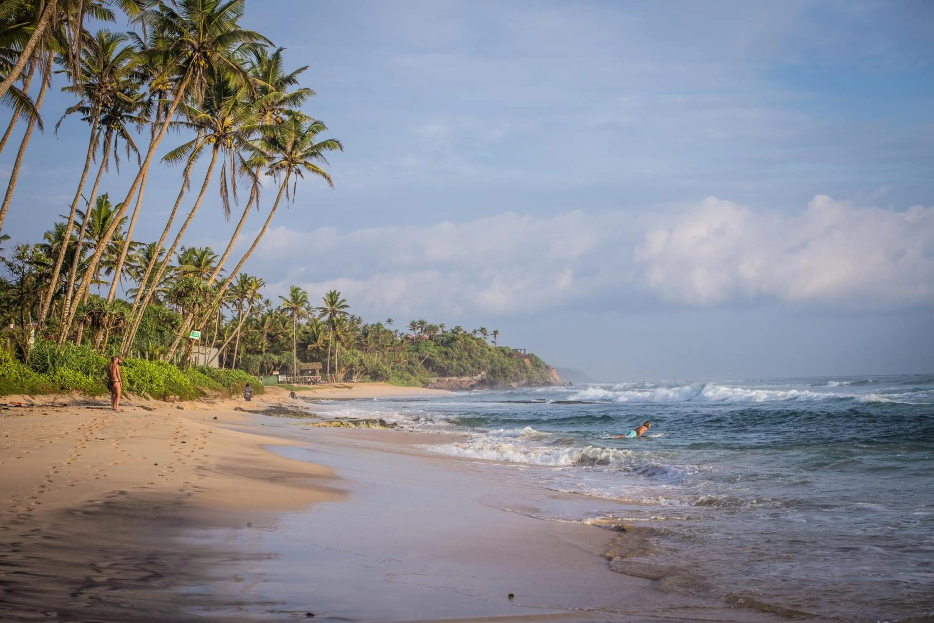 Beach in Cocoplant Surf Inn