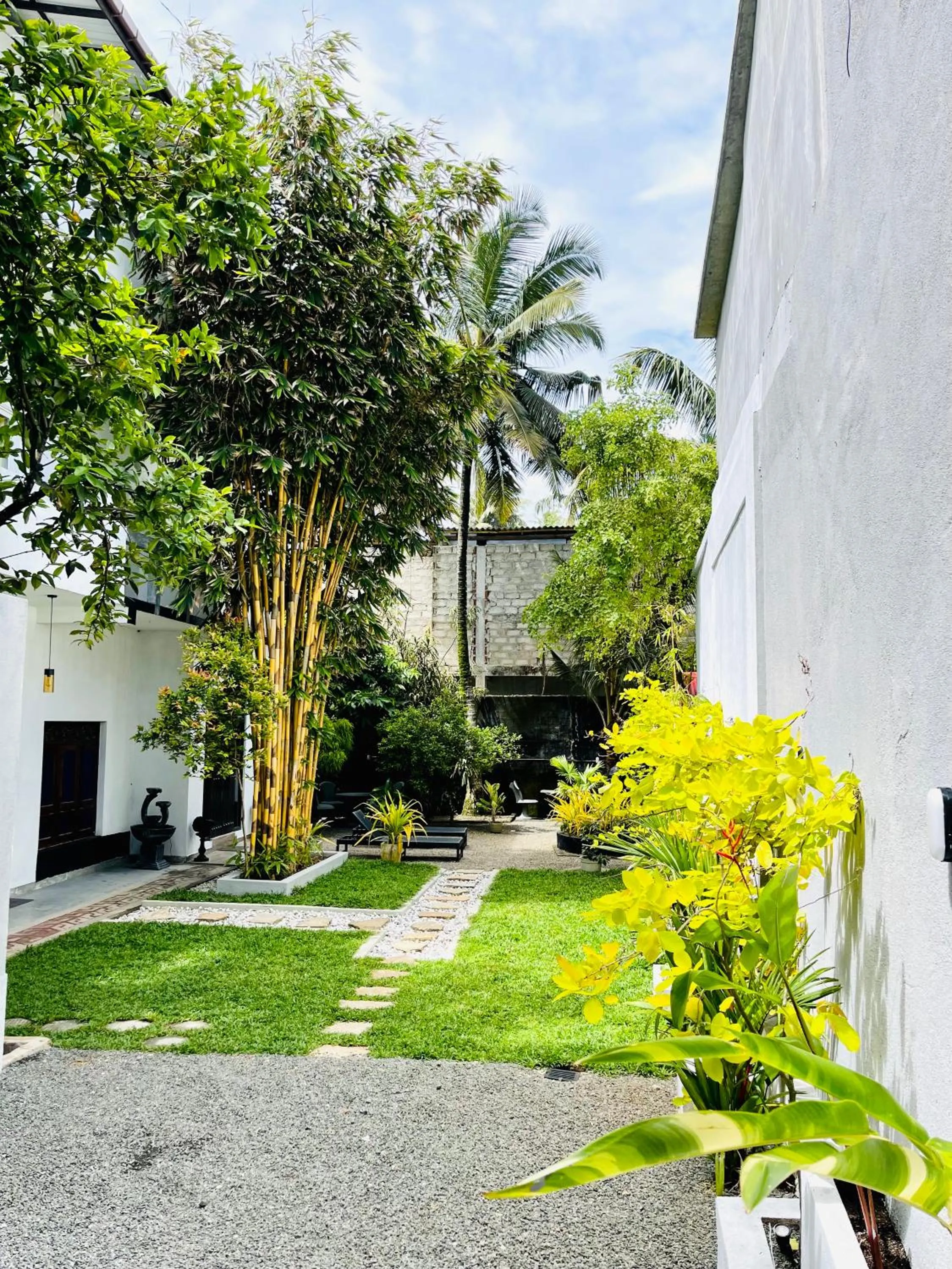 Garden in Cocoplant Surf Inn