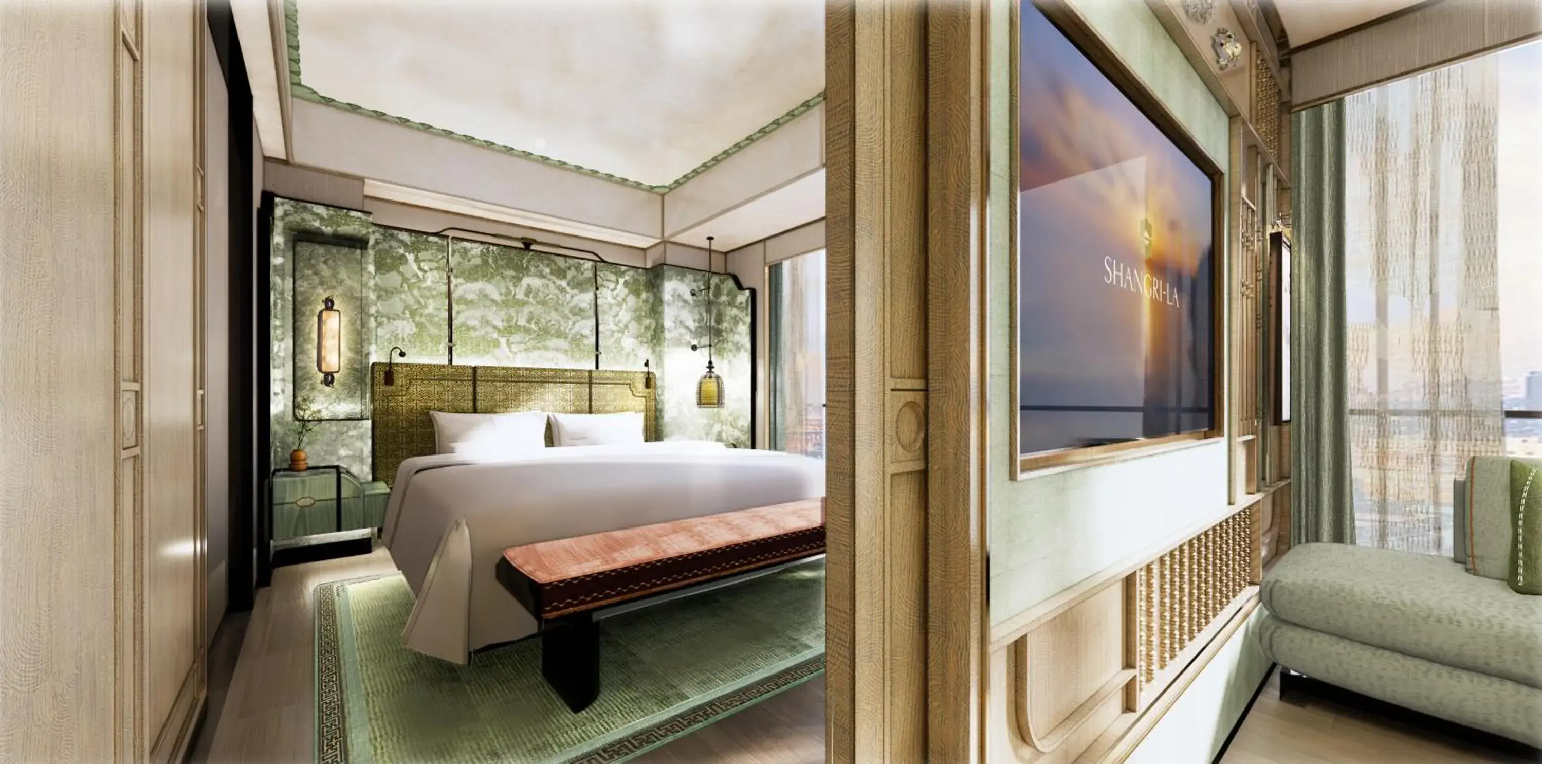 Horizon Executive King in Shangri-La Kunming Horizon Executive King in Shangri-La Kunming