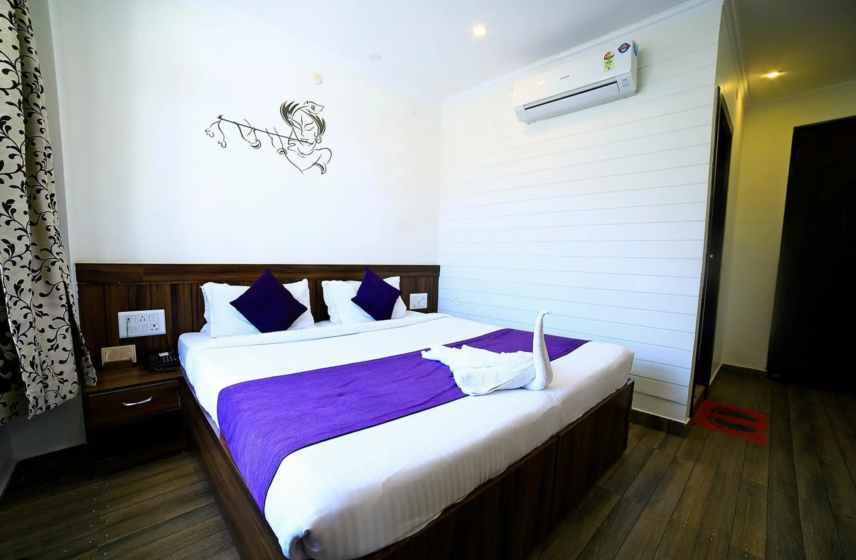 Deluxe Double or Twin Room with Balcony - single occupancy in Vedas Tapovan Deluxe Double or Twin Room with Balcony - single occupancy in Vedas Tapovan
