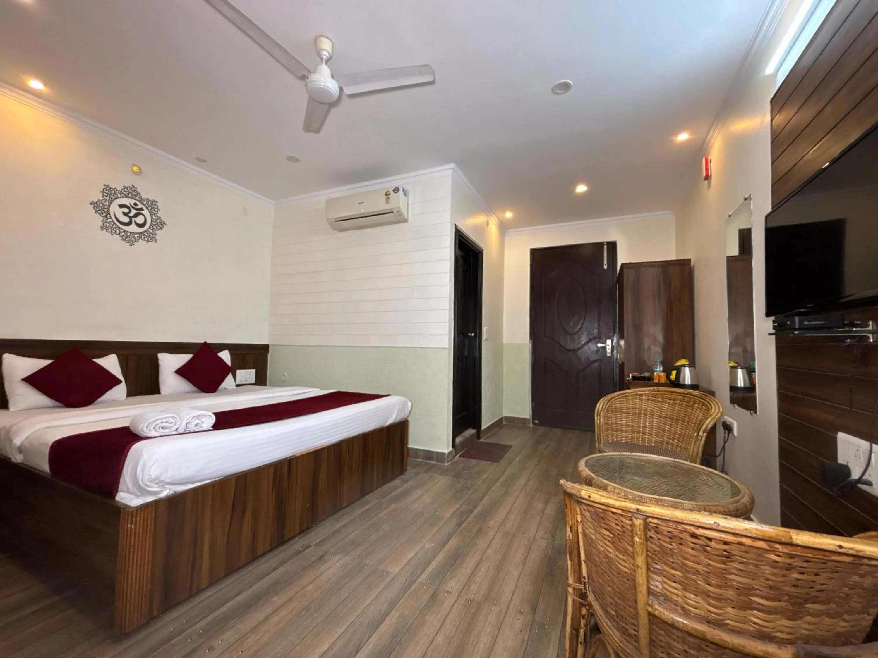 Bed in Vedas Tapovan