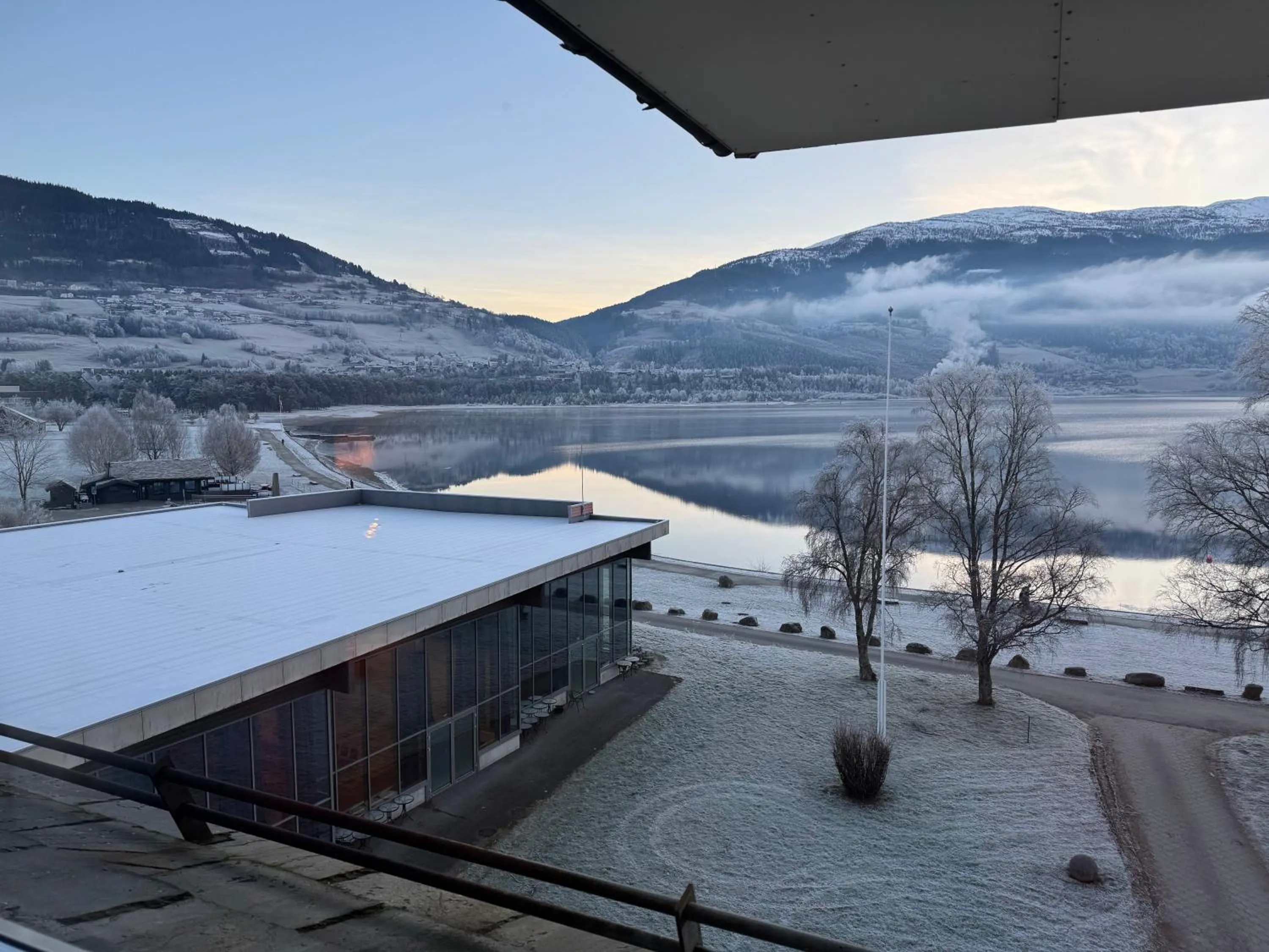 Lake view in Park Hotel Vossevangen