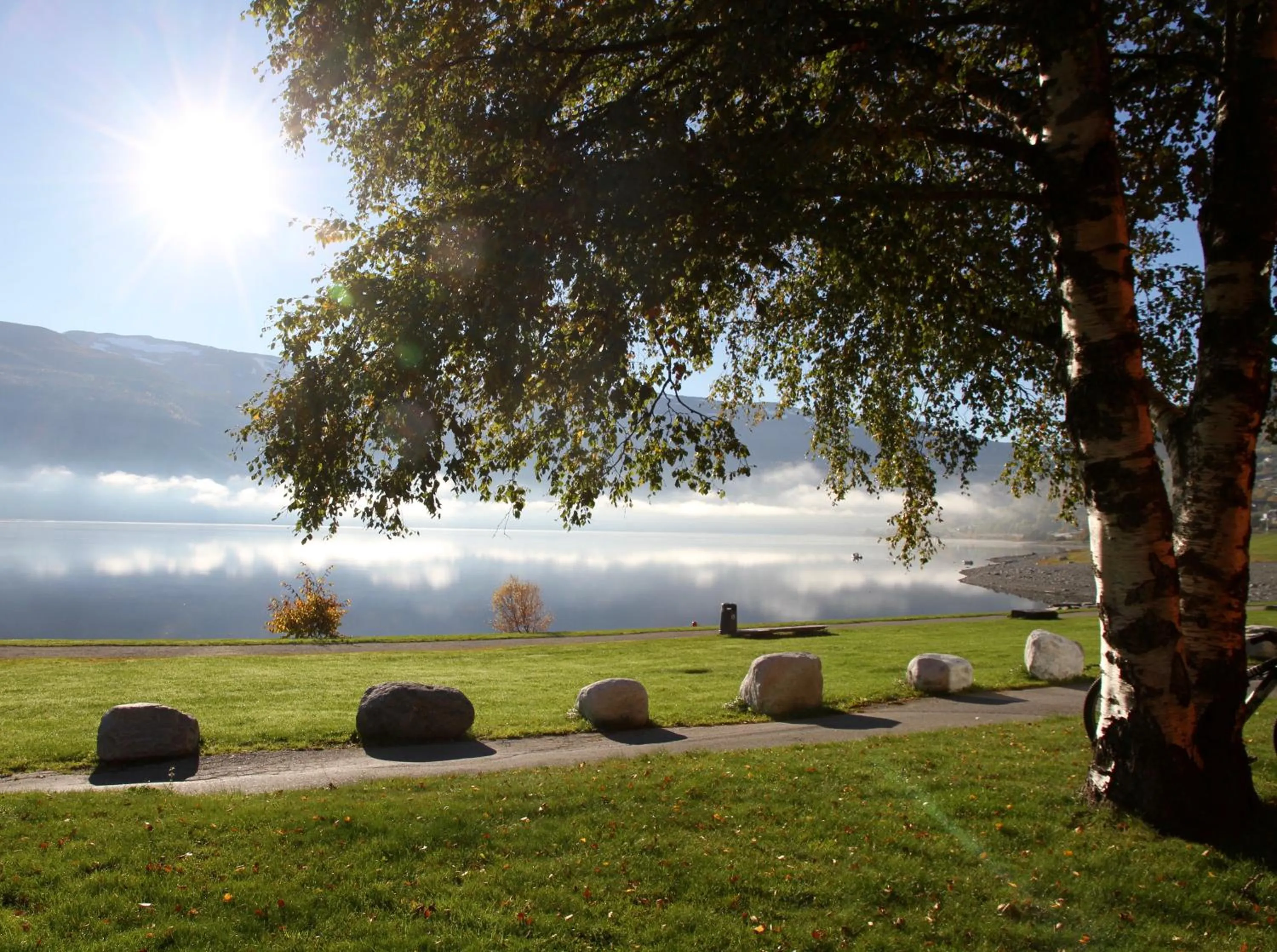 Garden in Park Hotel Vossevangen