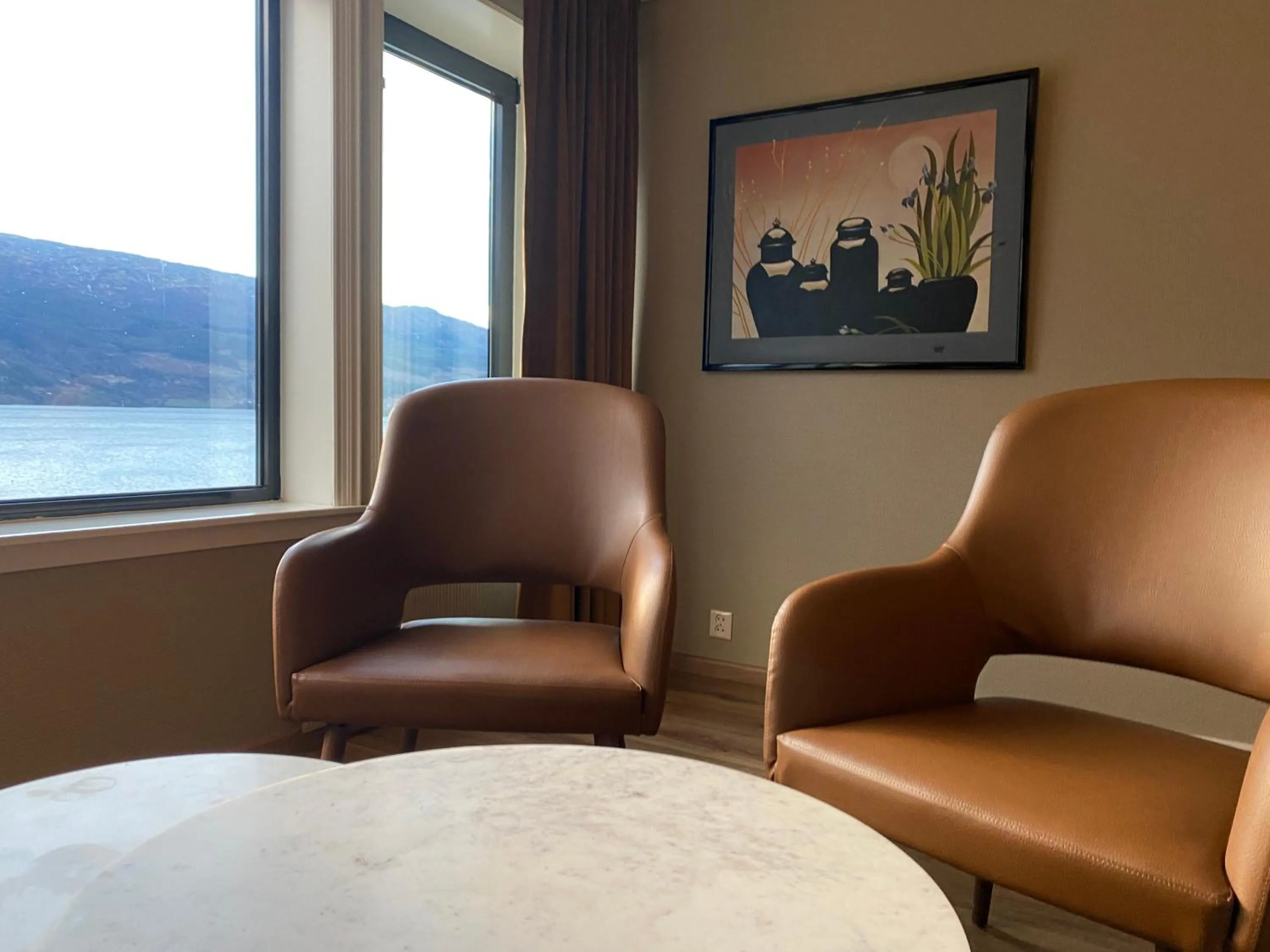 Seating area in Park Hotel Vossevangen