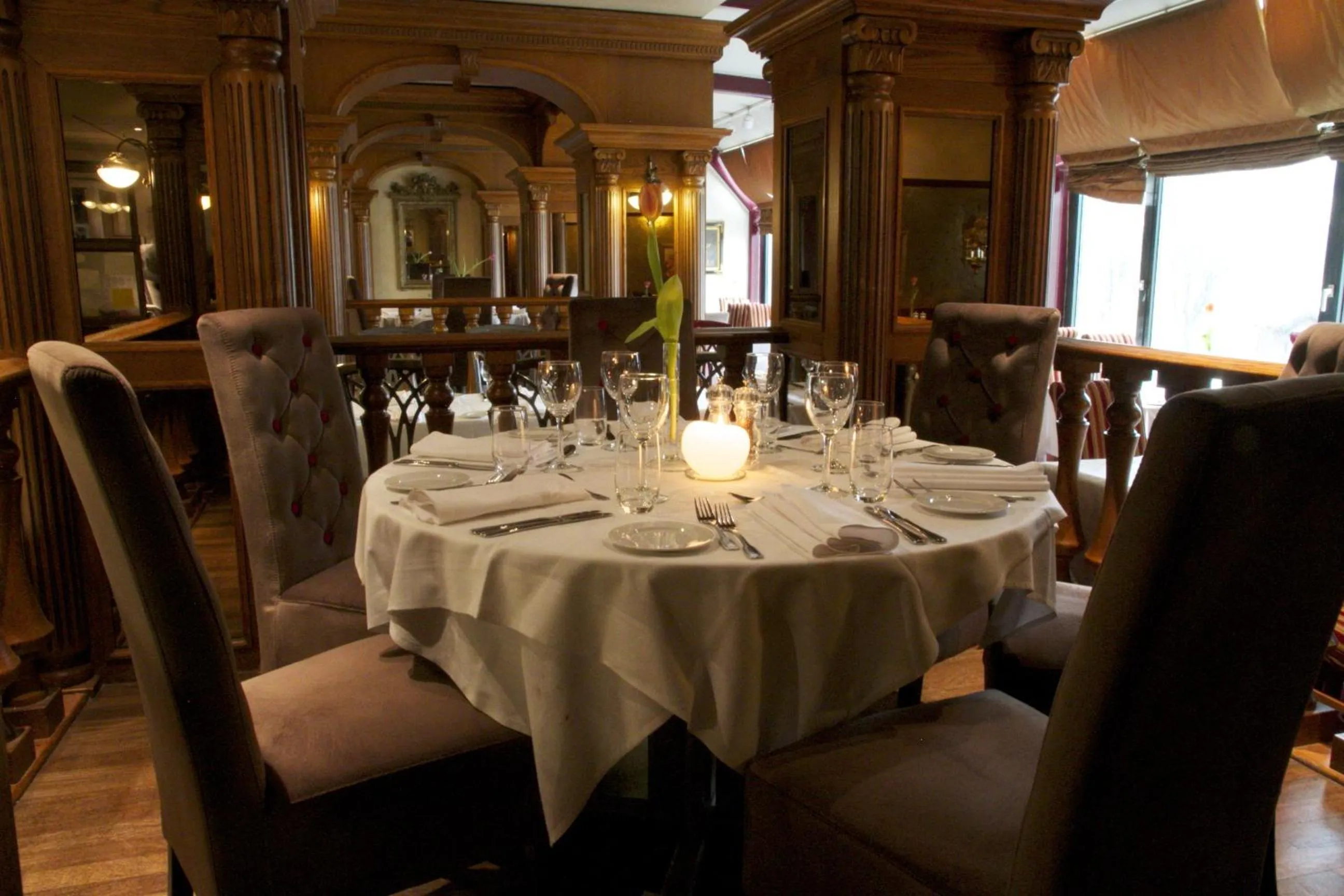 Restaurant/places to eat in Park Hotel Vossevangen