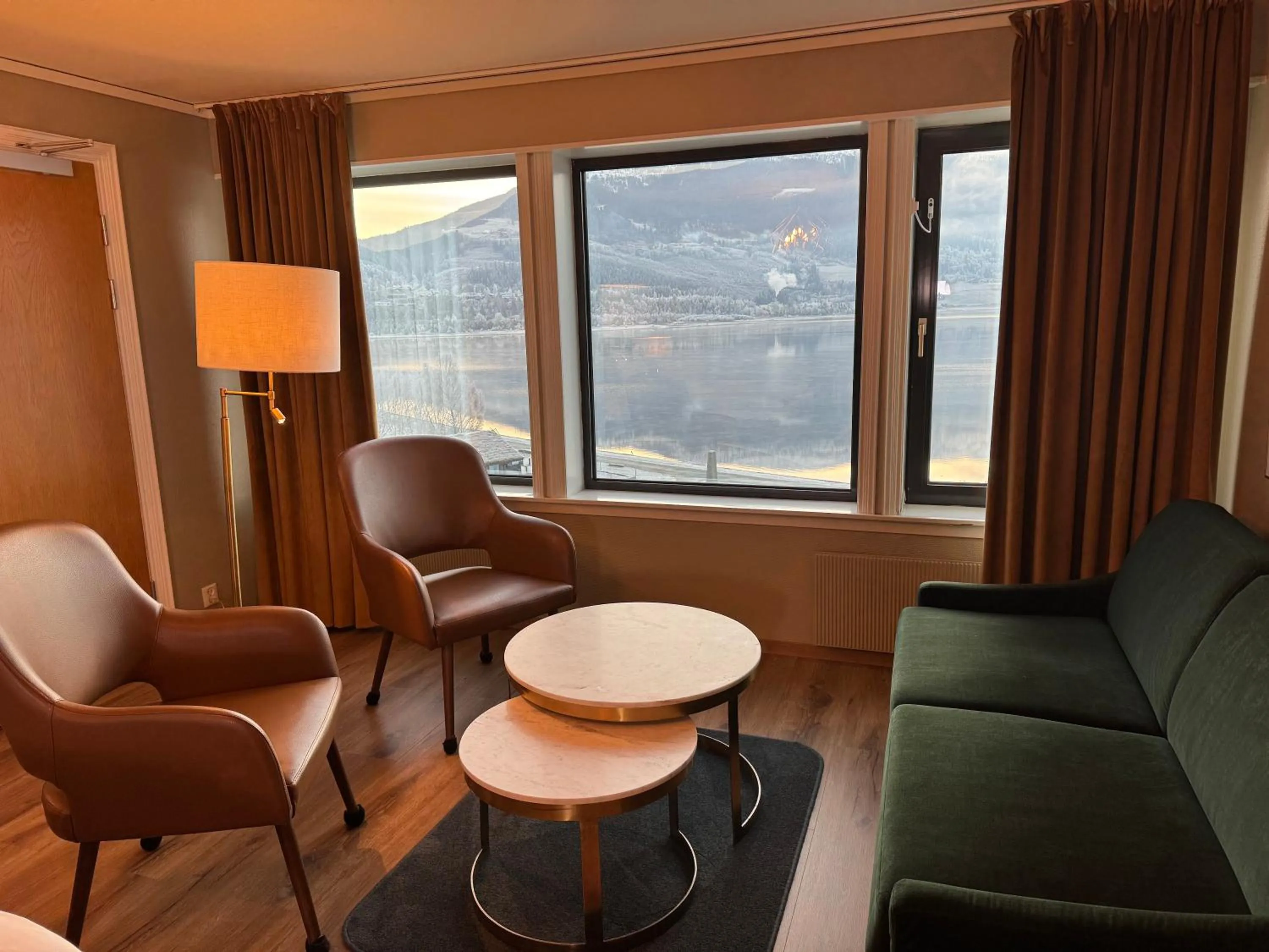 Seating area in Park Hotel Vossevangen