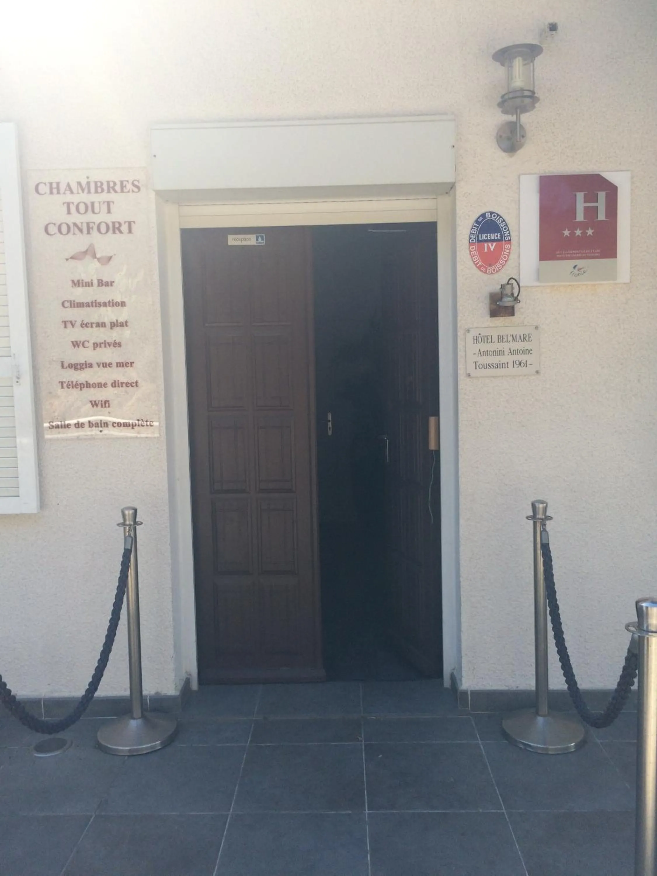 Facade/entrance in Bel Mare