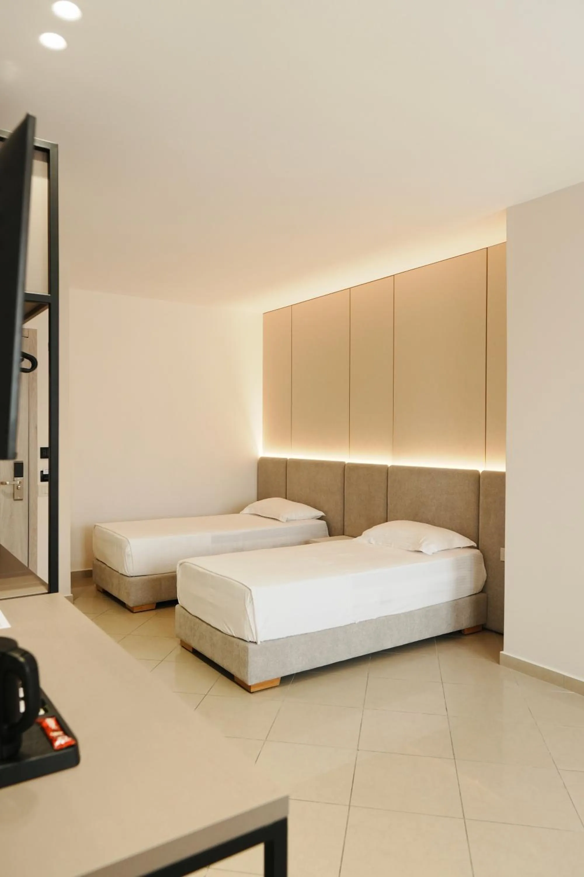 Bed in Hotel Mediterrane