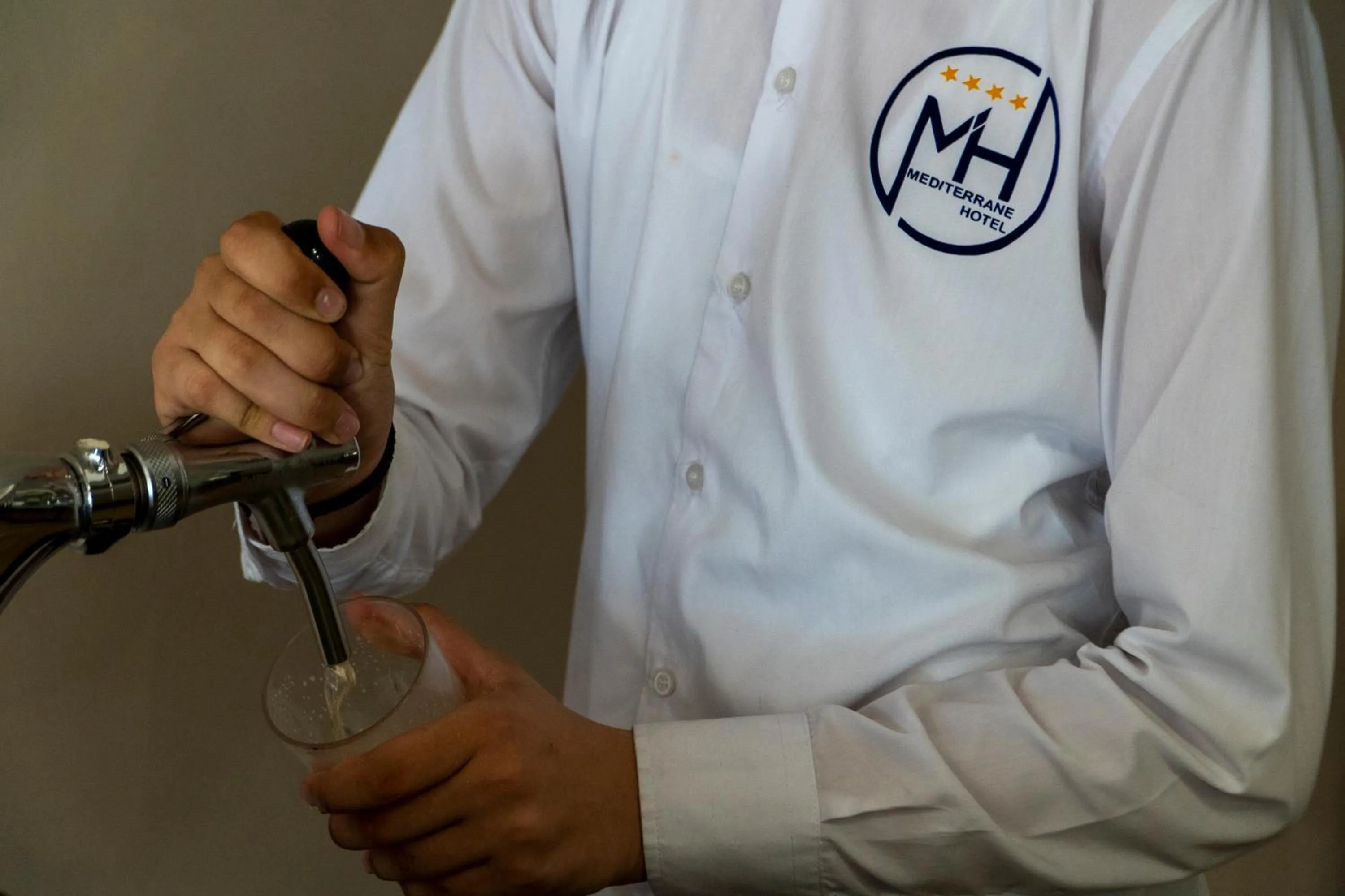 Property logo or sign in Hotel Mediterrane