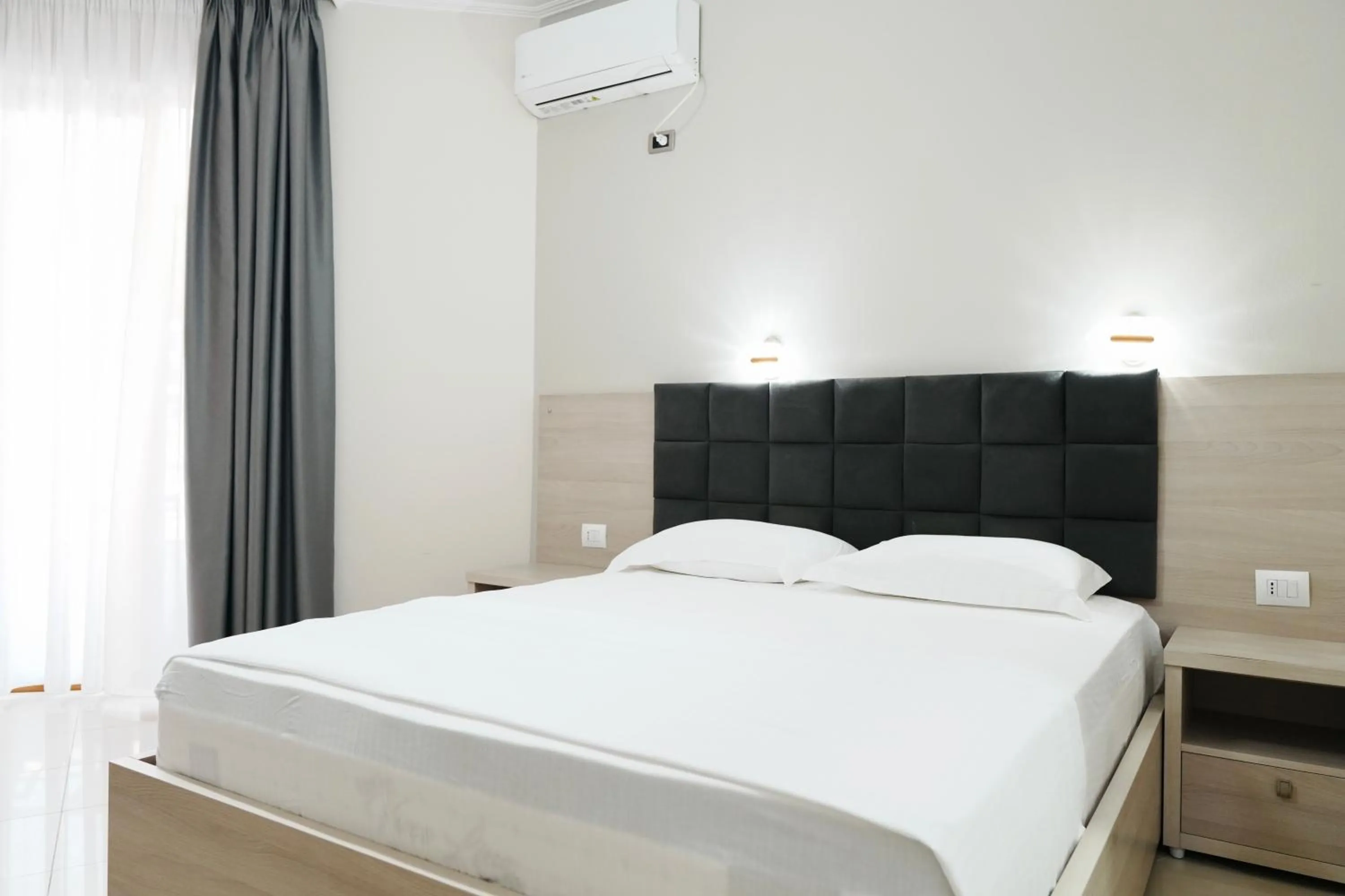 Bed in Hotel Mediterrane