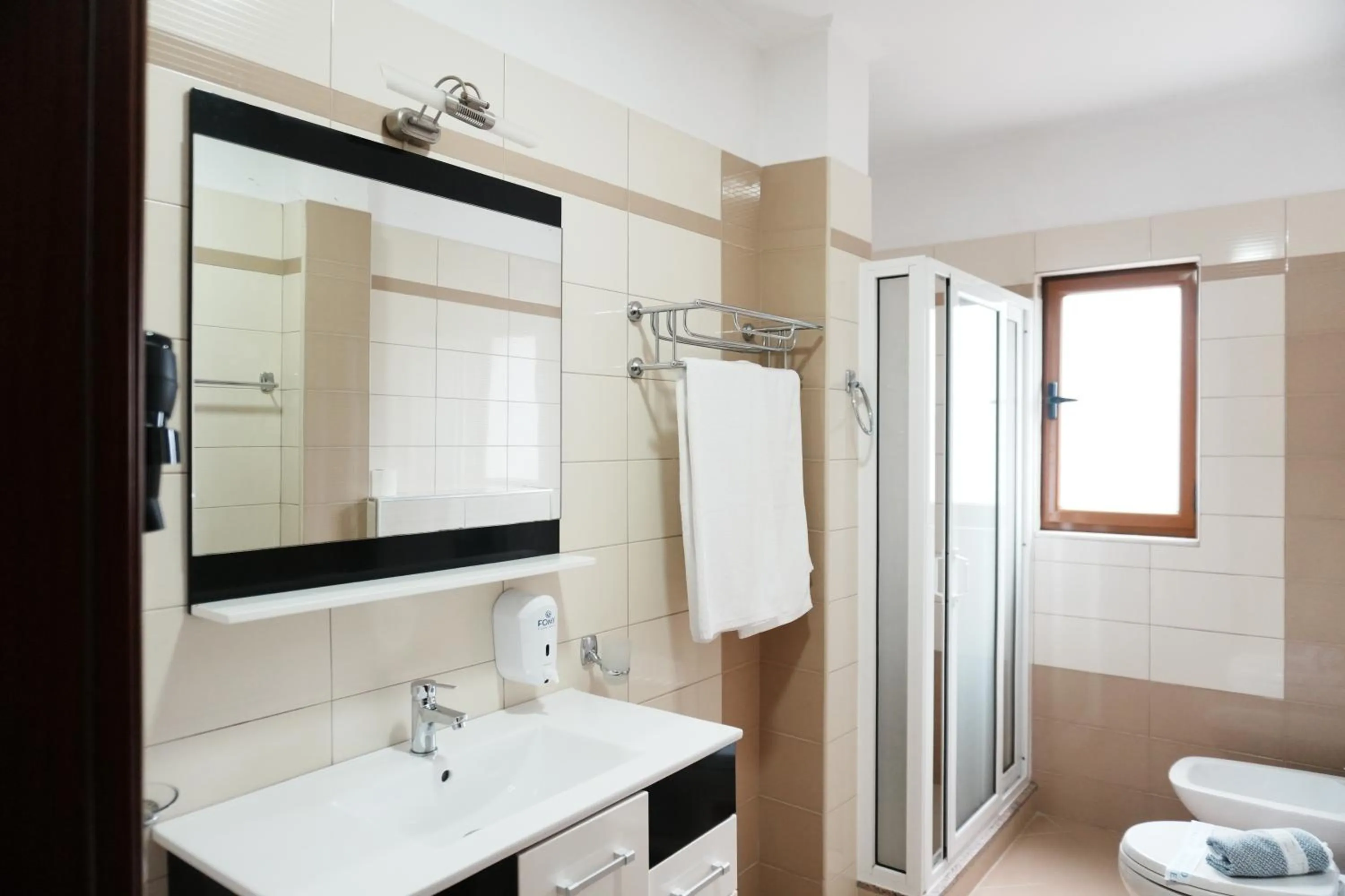 Bathroom in Hotel Mediterrane