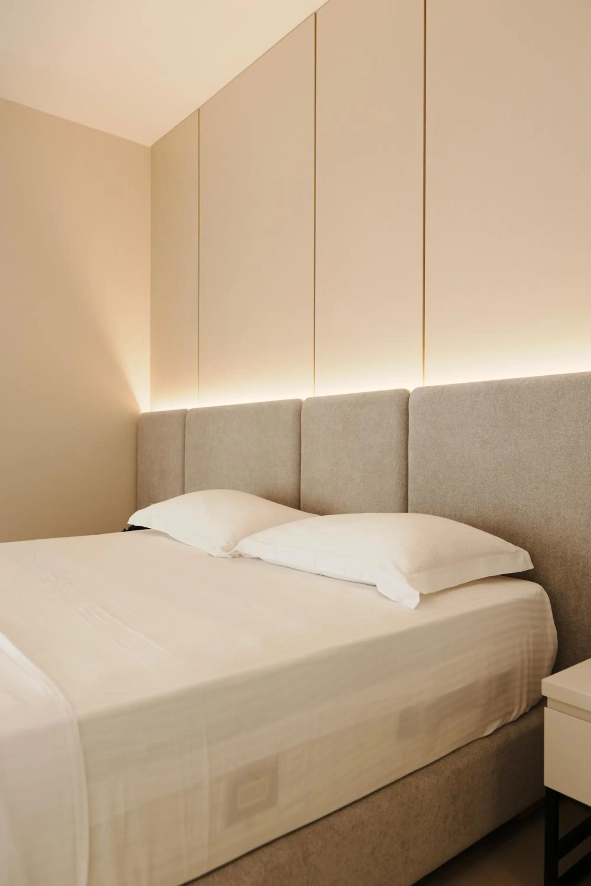 Bed in Hotel Mediterrane