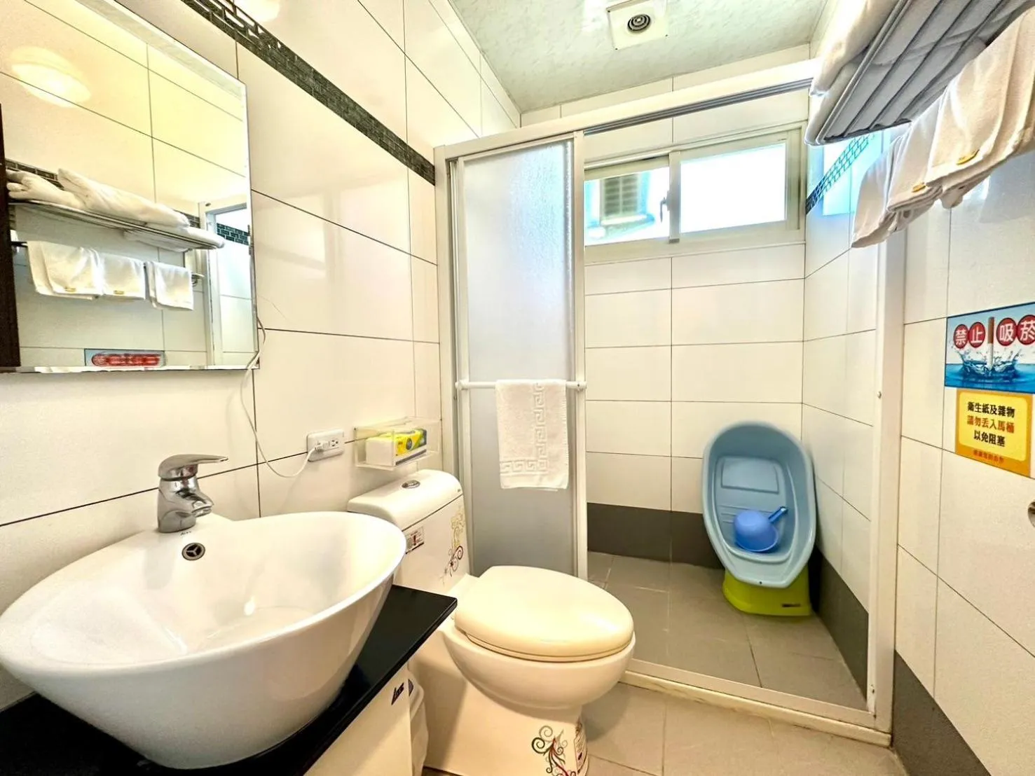 Toilet in Little Apple B&B