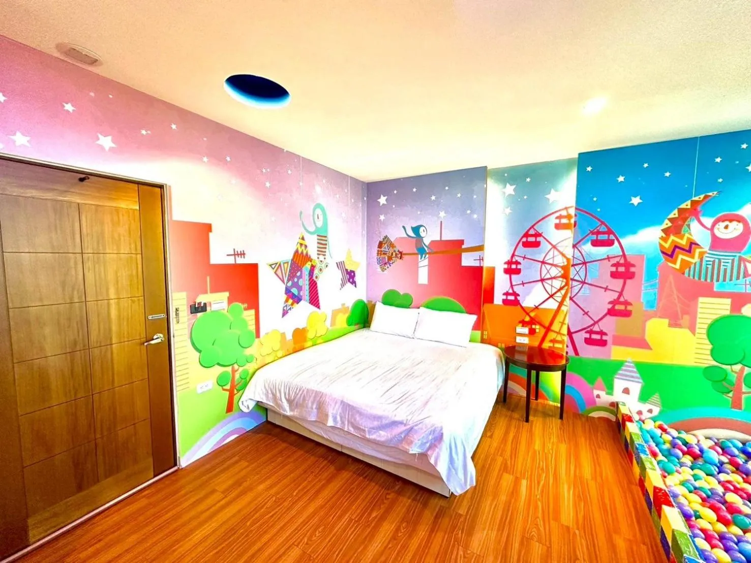 Bed in Little Apple B&B