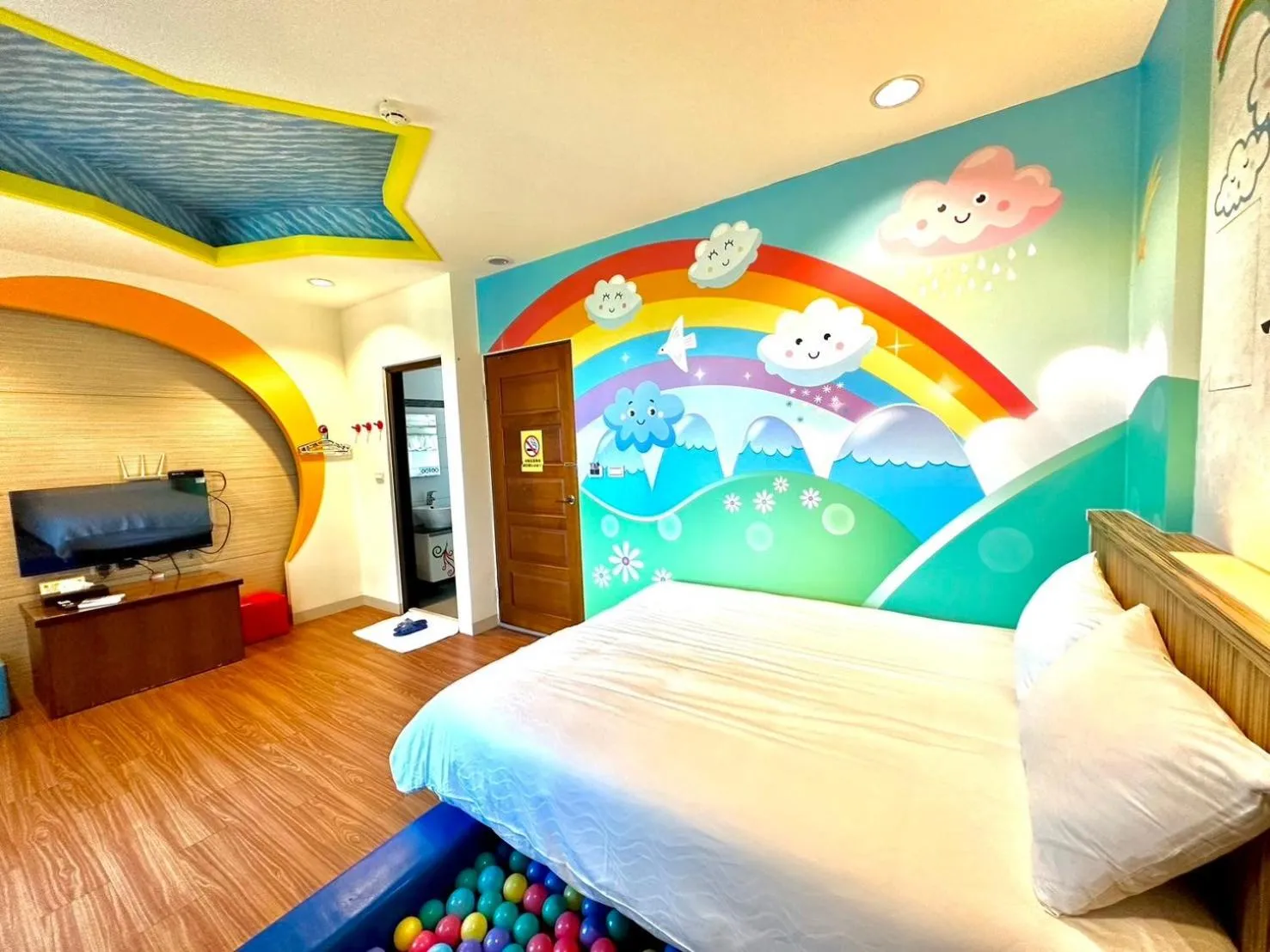 Bed in Little Apple B&B