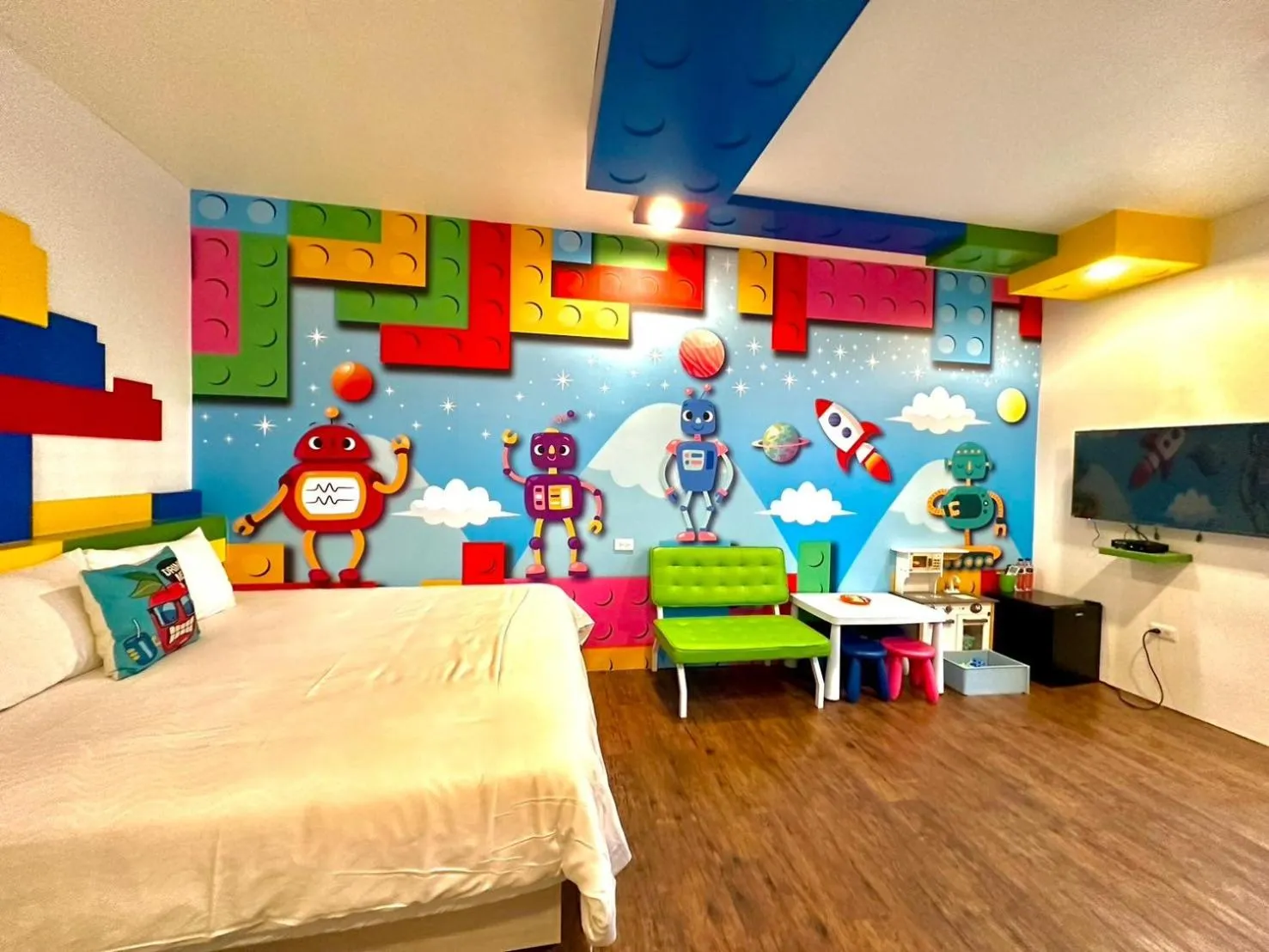 Bed in Little Apple B&B