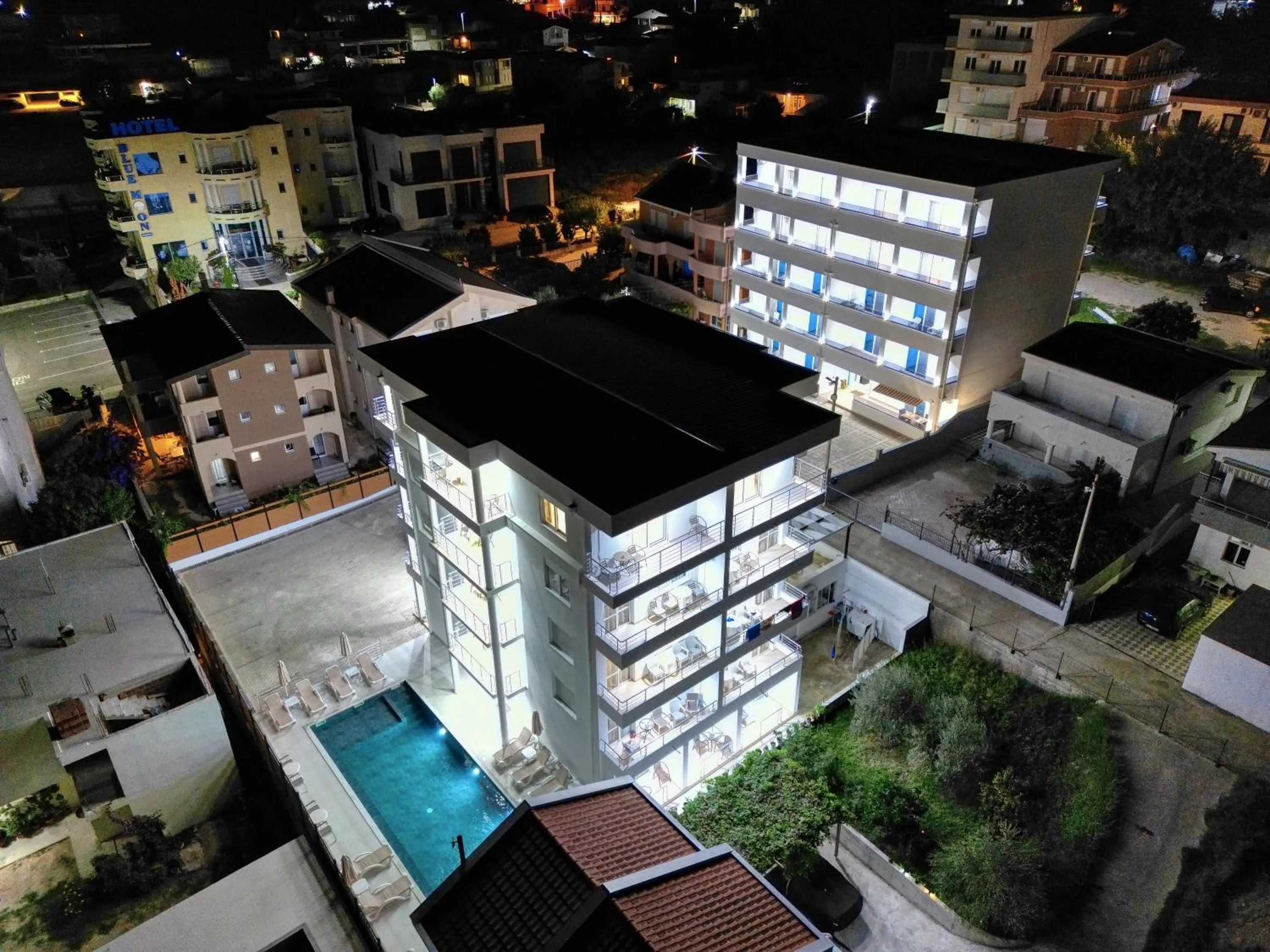 Property building in Aqua Lounge Aparthotel Ulcinj