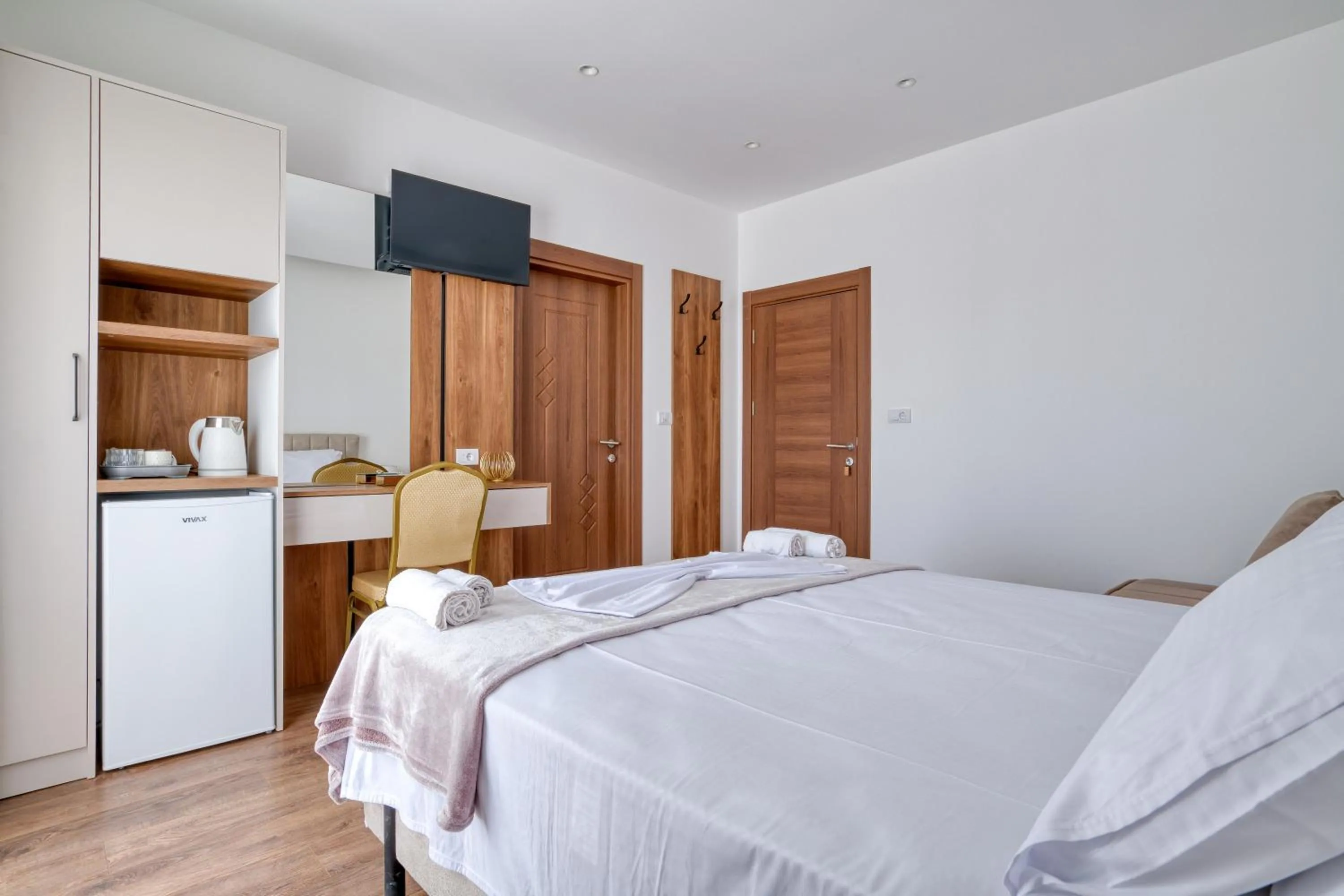 Bed in Aqua Lounge Aparthotel Ulcinj